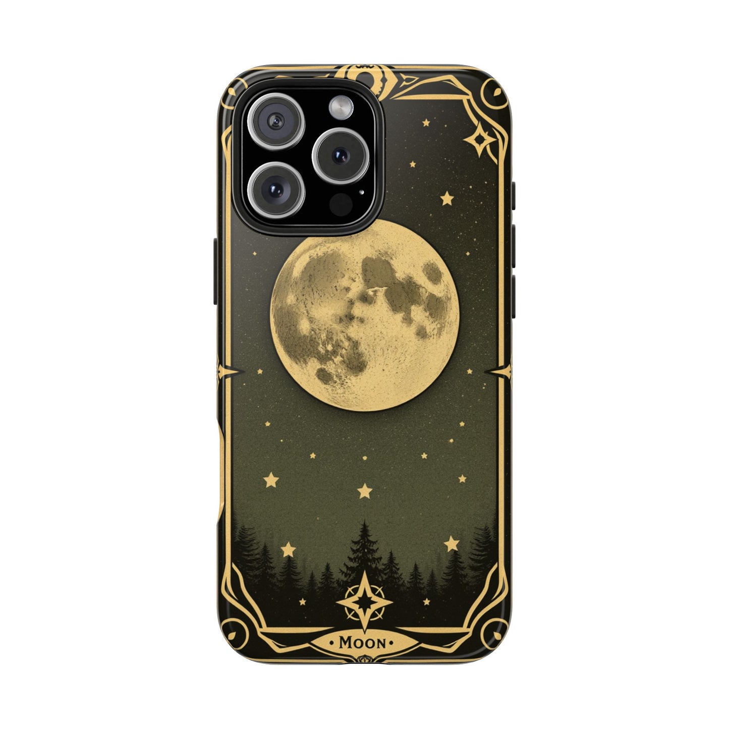 Celestial Moon Phone Case - Tough & Stylish for Star Lovers