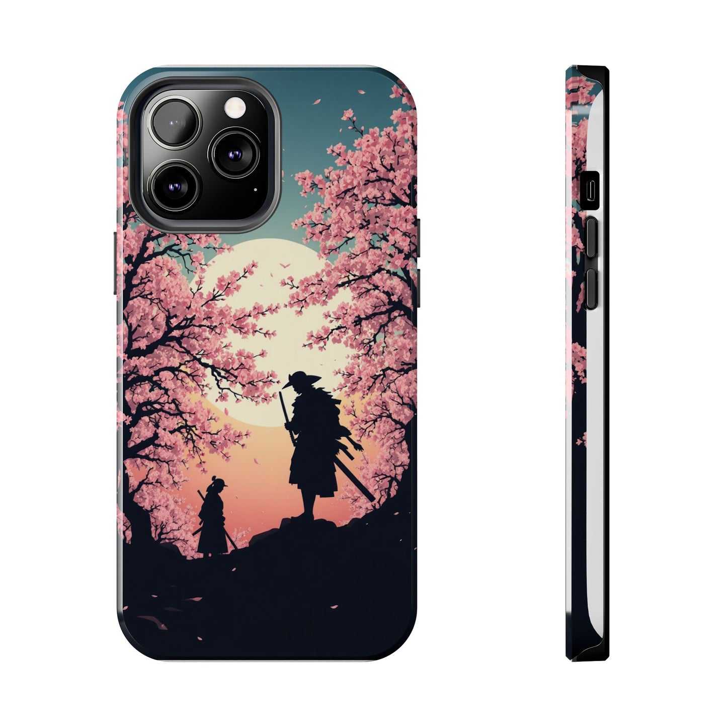 Cherry Blossom Samurai Tough Phone Case
