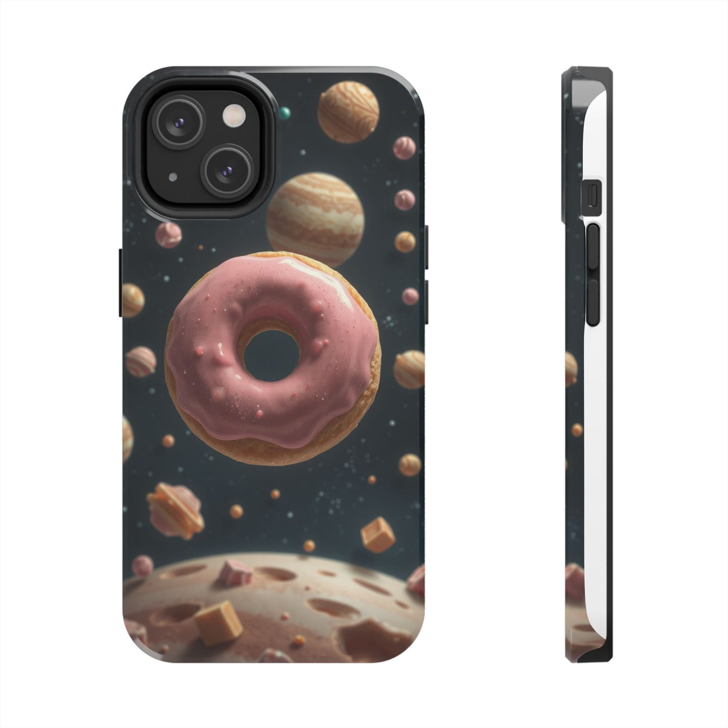 Galaxy Donut Tough Phone Case - Durable & Stylish Protective Cover