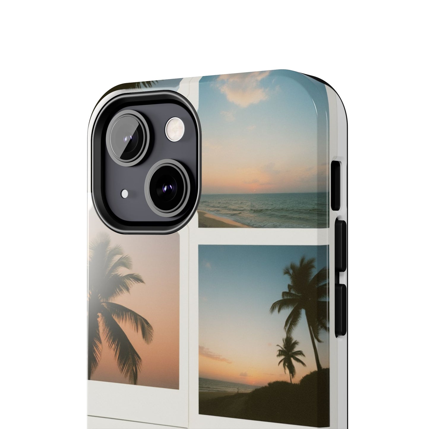 Tropical Sunset Tough Phone Case - Beach Vibes for Summer Adventures