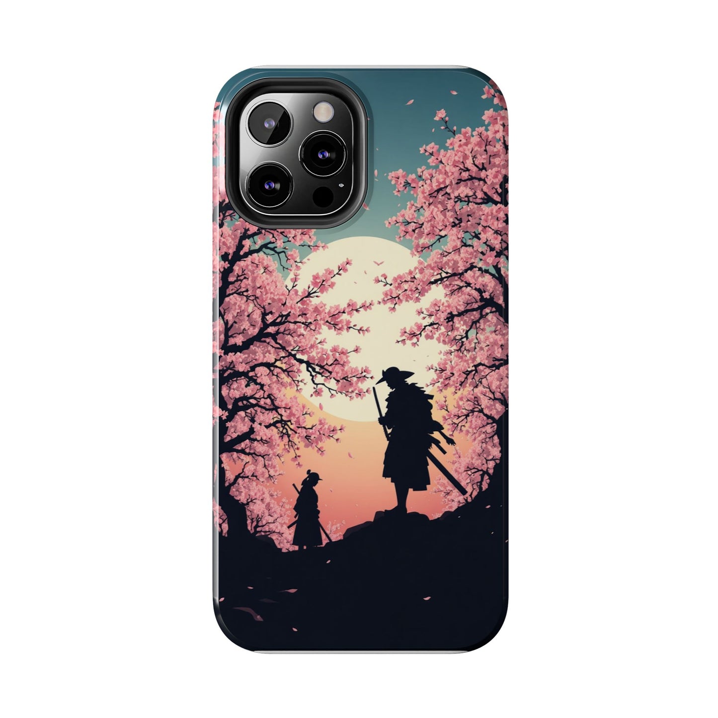 Cherry Blossom Samurai Tough Phone Case