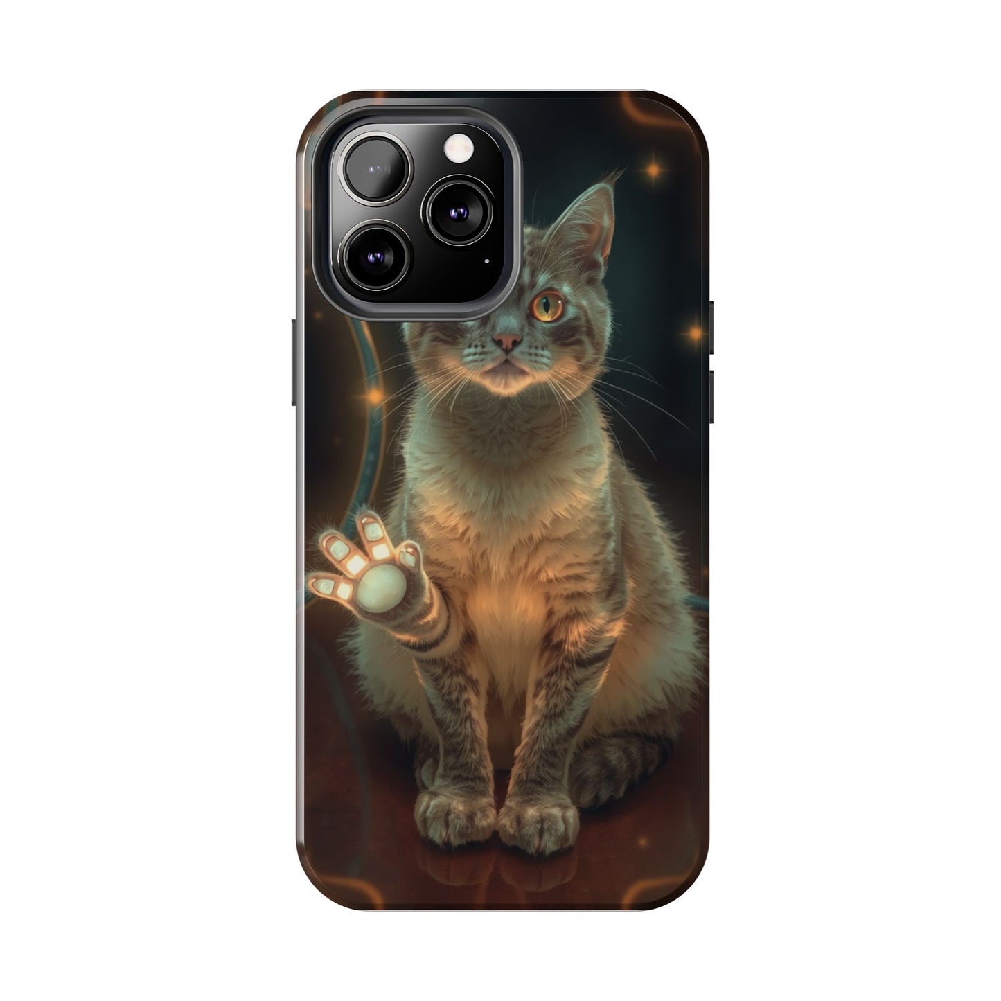Whimsical Cat Phone Case | Tough Phone Cases for Cat Lovers, Pet Accessories, Gift for Cat Owners, Cute Phone Cover, Personalized Tech