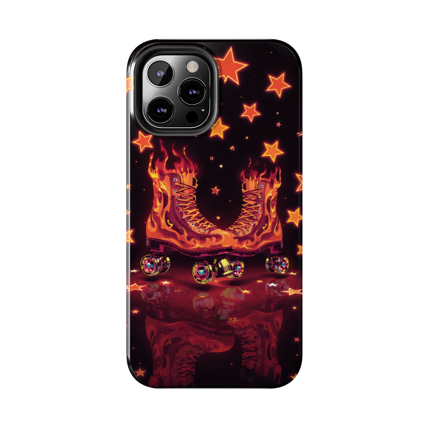 Retro Roller Skates Tough Phone Case - Stylish & Durable