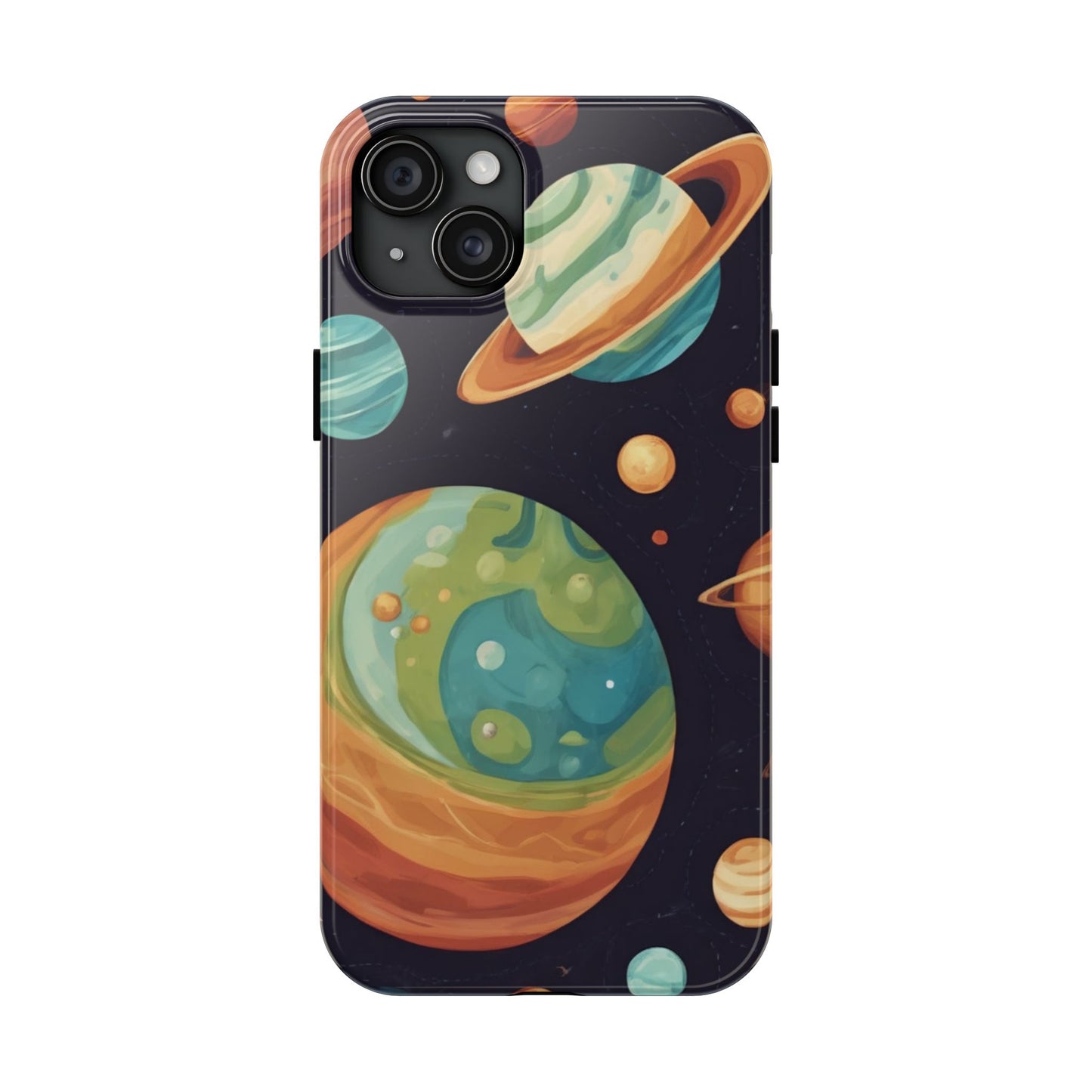 Cosmic Planet Phone Case - Durable Tough Protector for Space Lovers - for iPhone