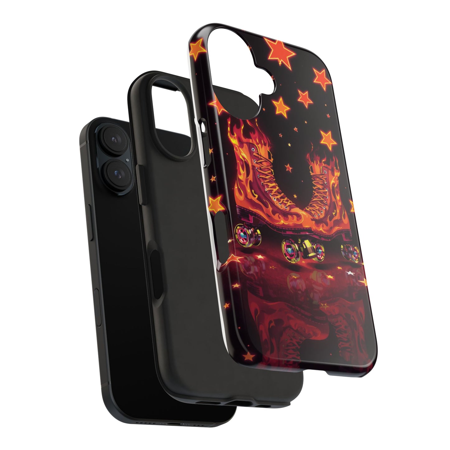 Retro Roller Skates Tough Phone Case - Stylish & Durable