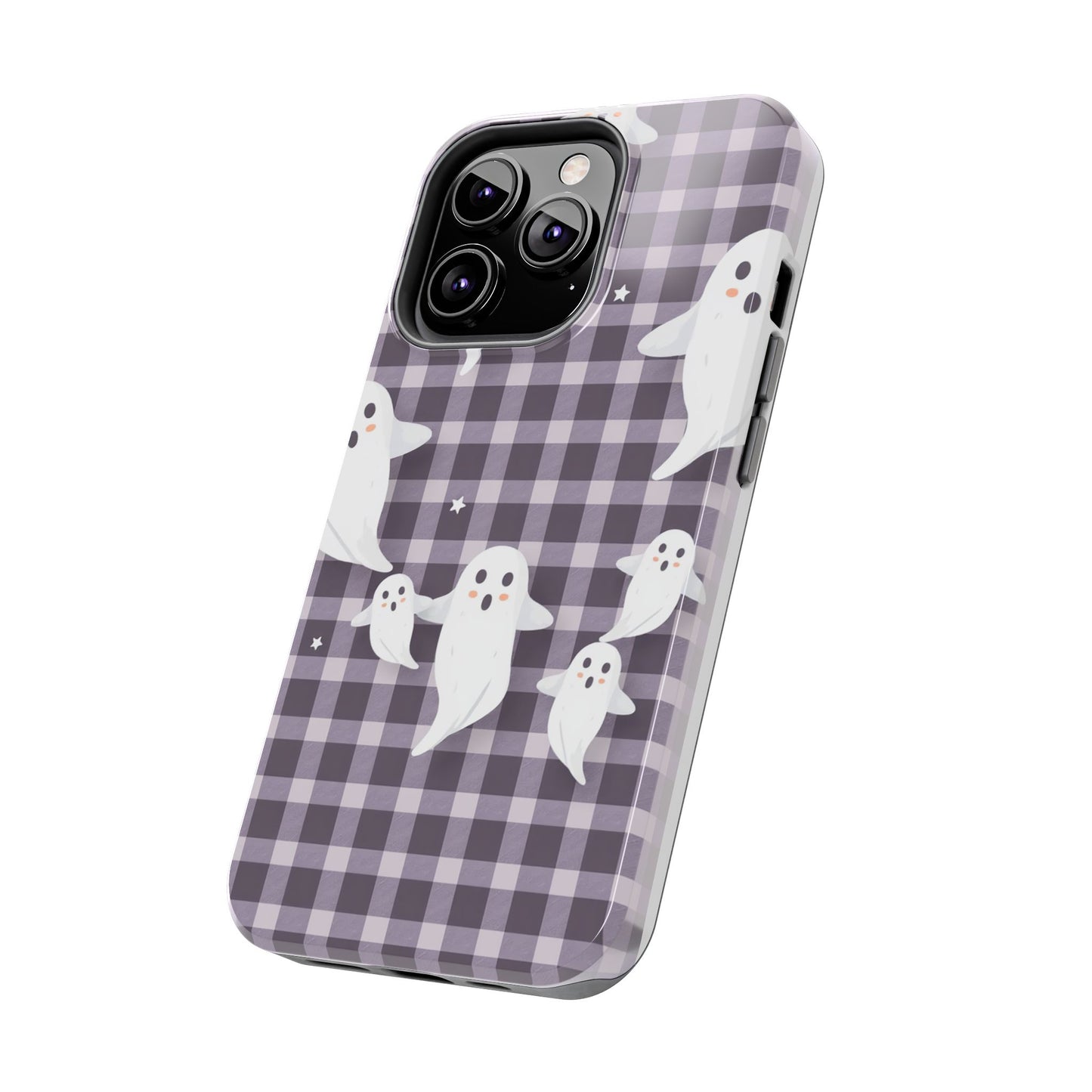 Cute Ghosts Tough Phone Case - Whimsical Halloween Design for Spooky Vibes