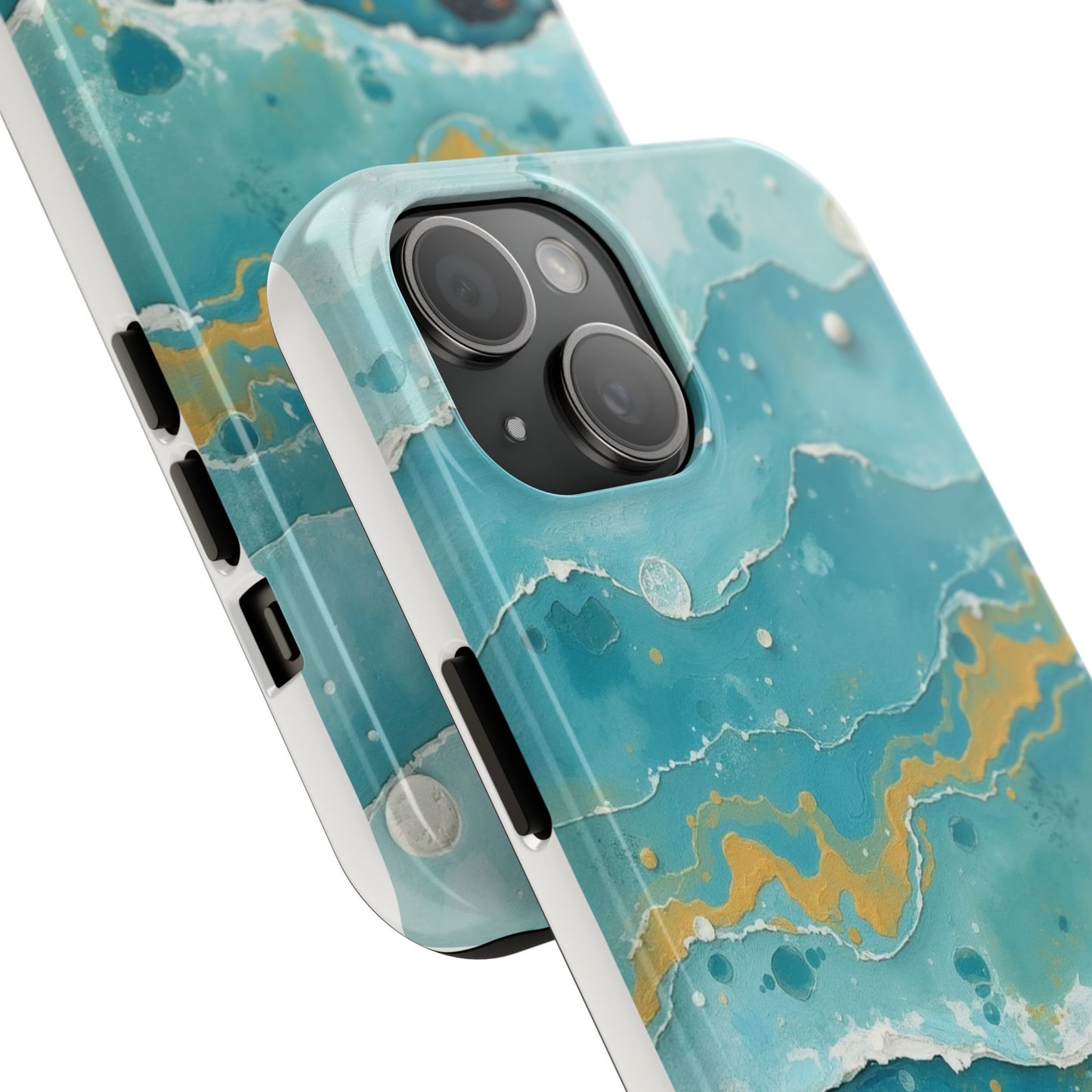 Ocean-Inspired Tough Phone Cases - Coastal Beach Vibe, Easy Accessory for Beach Lovers