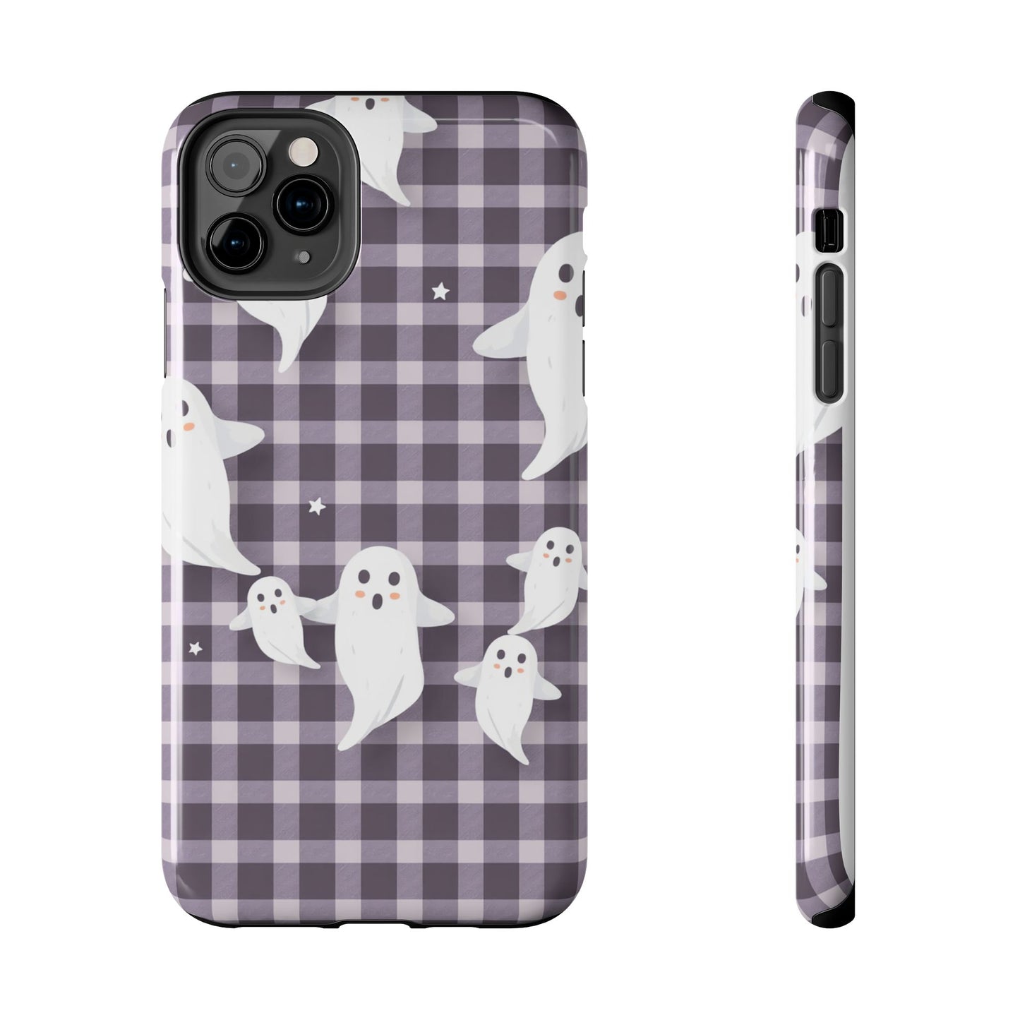 Cute Ghosts Tough Phone Case - Whimsical Halloween Design for Spooky Vibes
