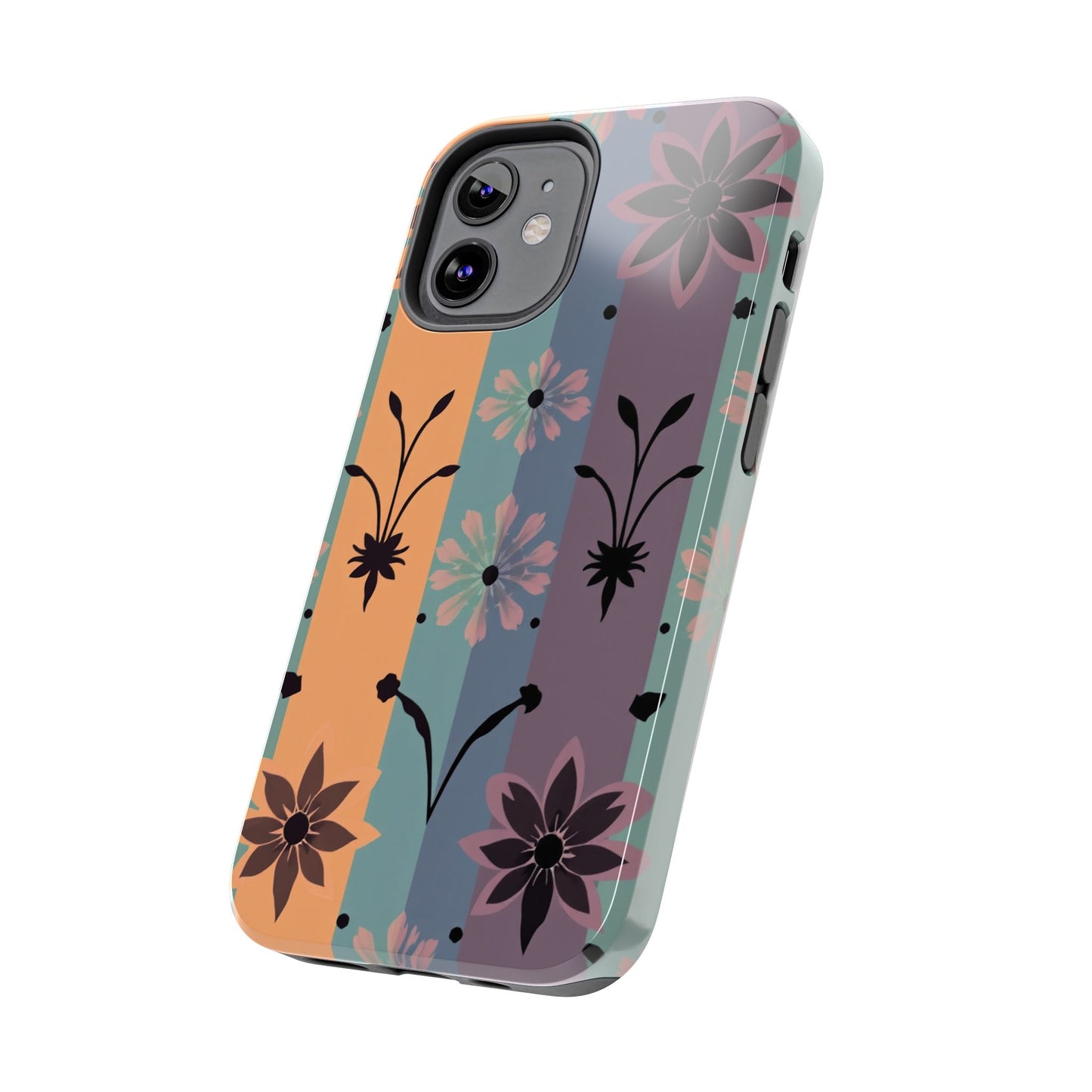 Boho Floral Tough Phone Cases - Durable & Stylish Protection - for iPhone