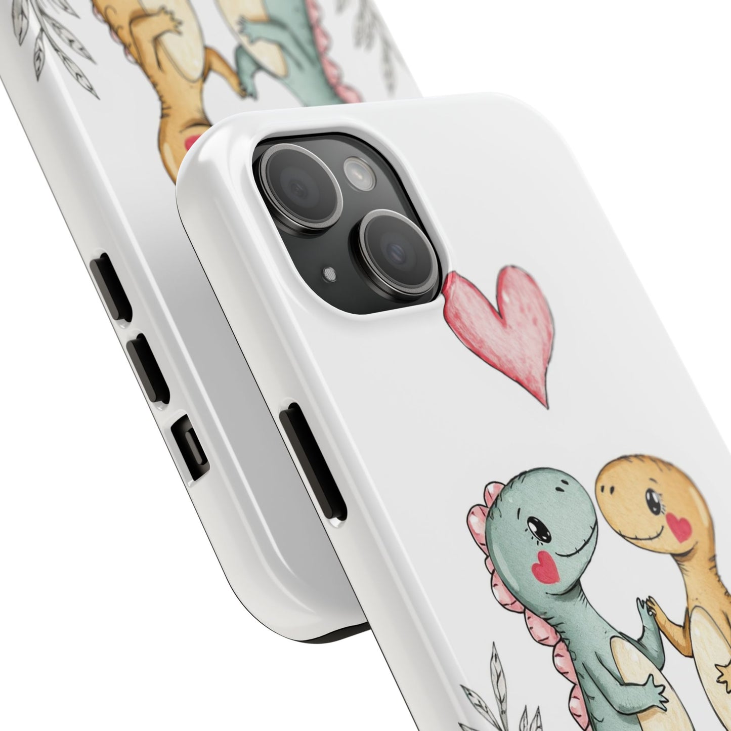 Dino Couples - Tough Phone Case for iPhone