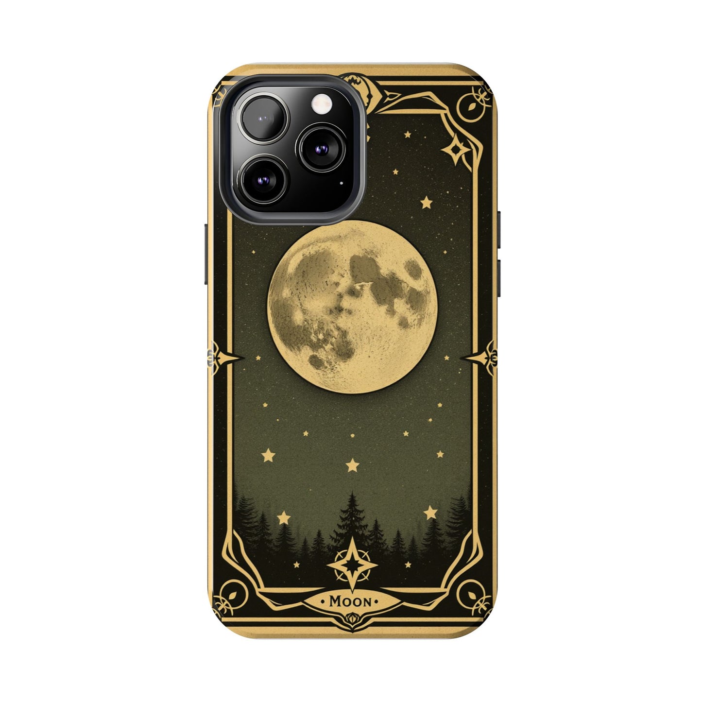 Celestial Moon Phone Case - Tough & Stylish for Star Lovers