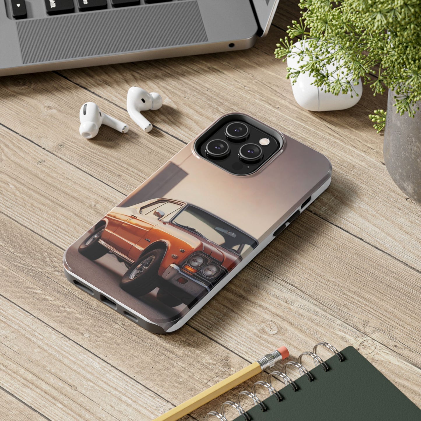 Vintage Car Tough Phone Case - Perfect Gift for Car Enthusiasts - for iPhone