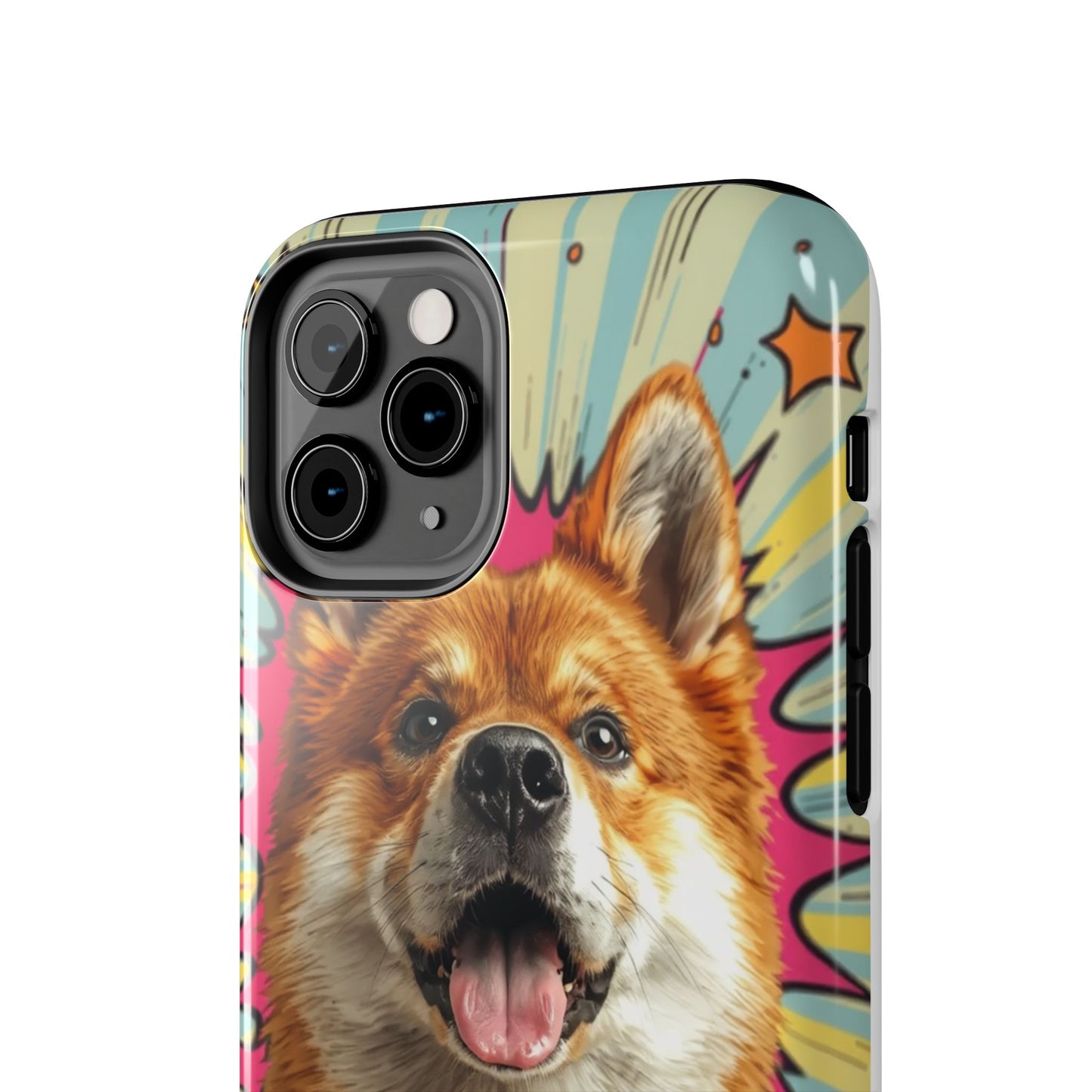 Playful Dog Tough Phone Case - Durable & Stylish Pet Lover Gift