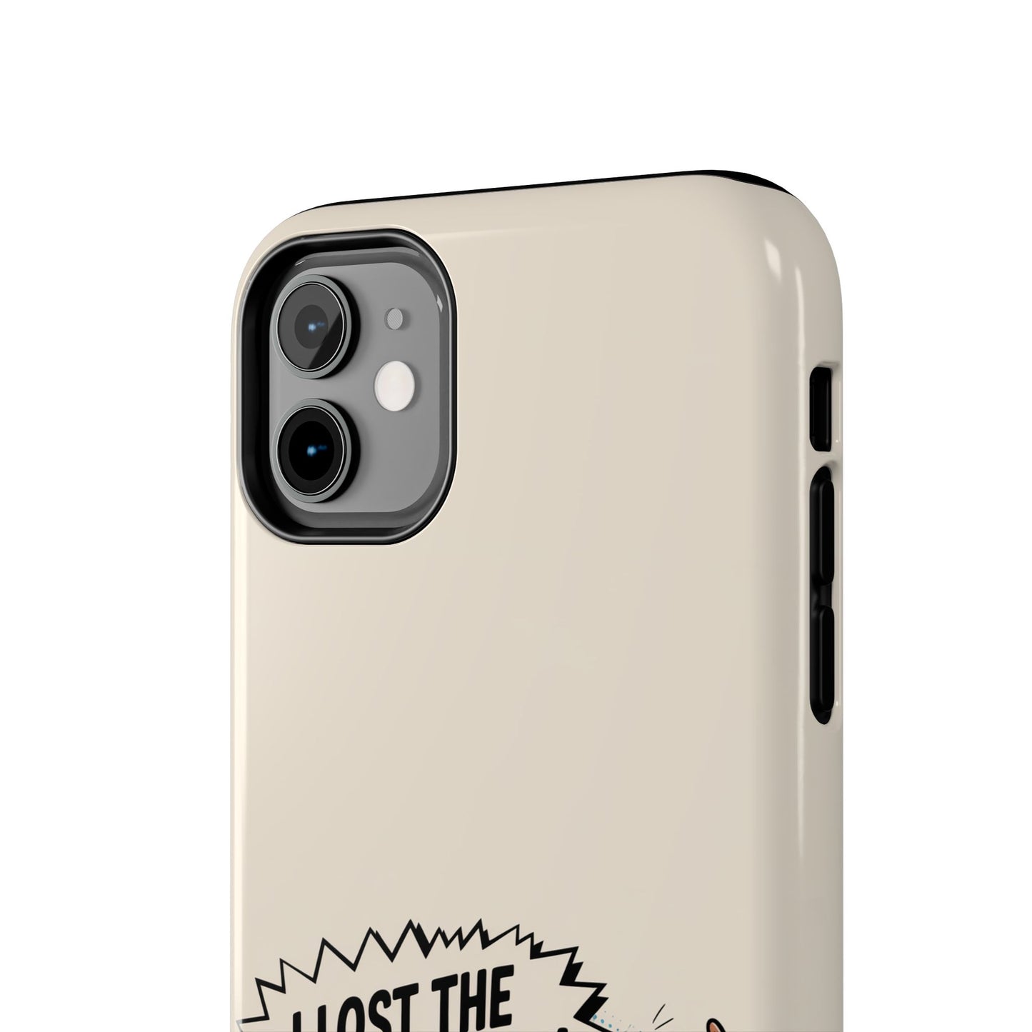 Festive Phone Case: "I Lost the Sleigh Again!" for iPhone
