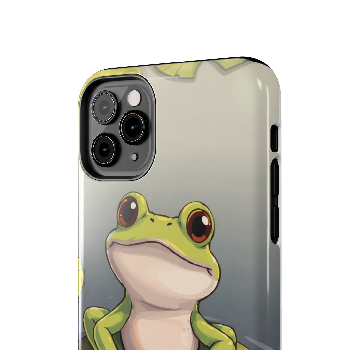 Cute Frog Tough Phone Case - Durable Protection with Nature Vibe