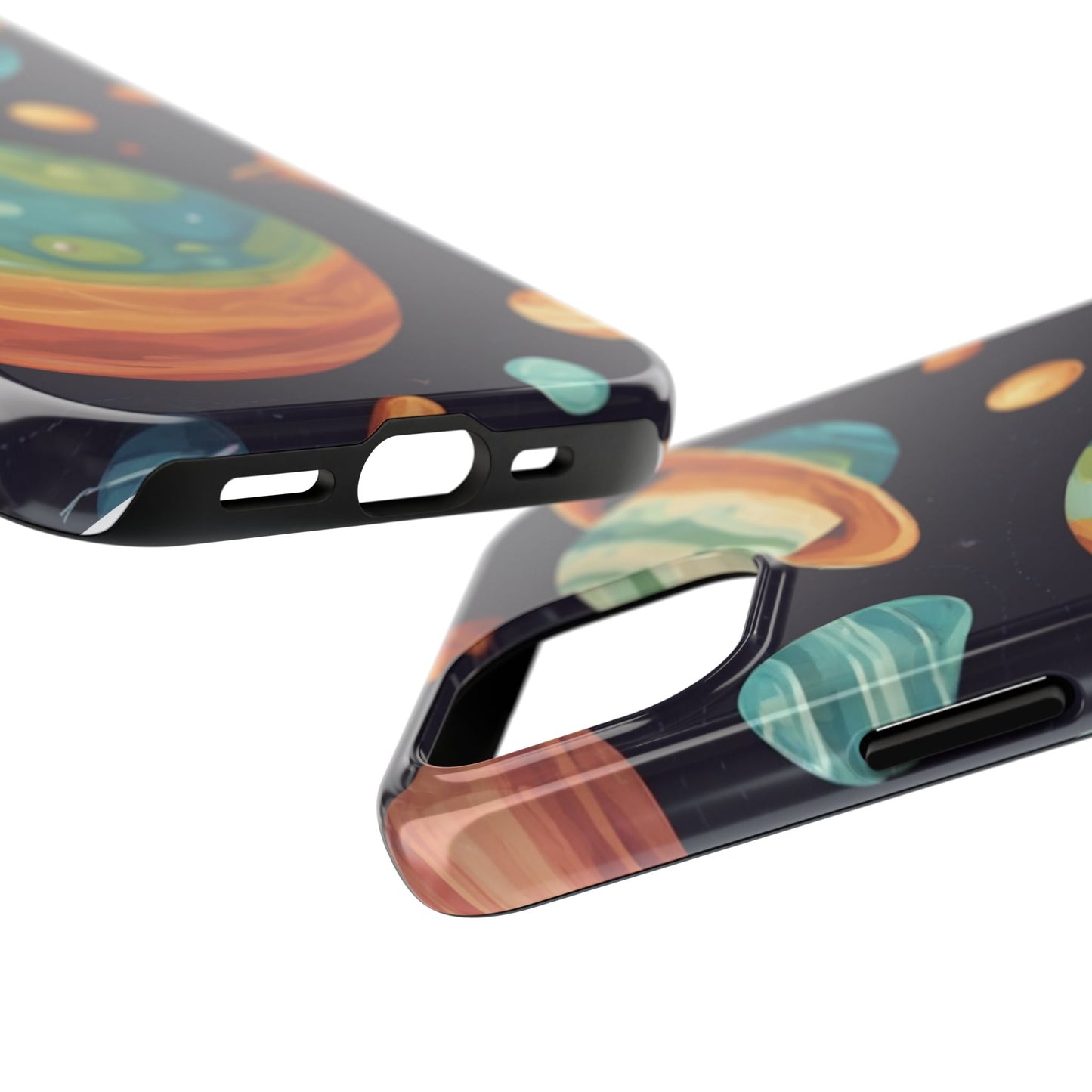 Cosmic Planet Phone Case - Durable Tough Protector for Space Lovers - for iPhone
