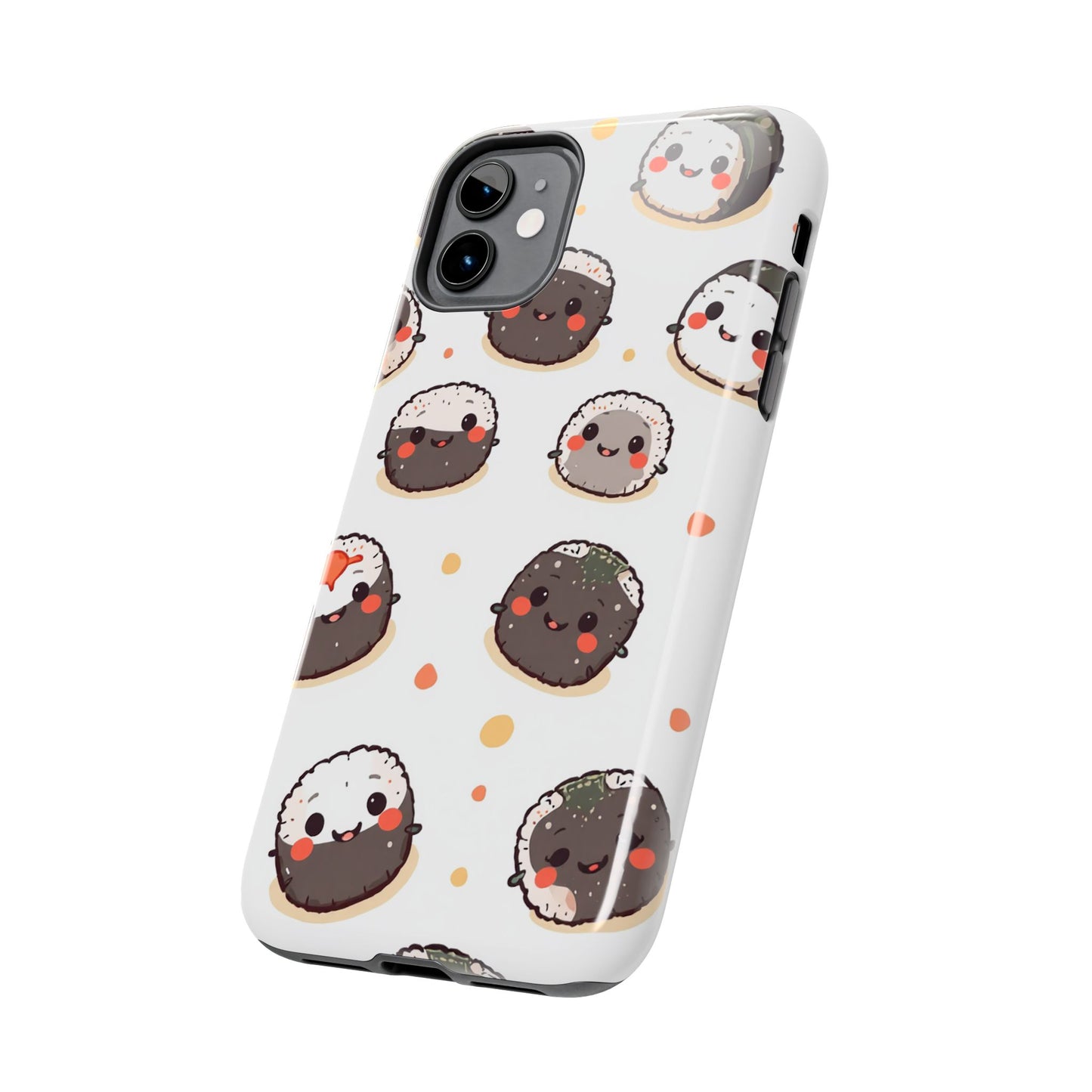 Cute Sushi Tough Phone Case - Kawaii Design for Food Lovers