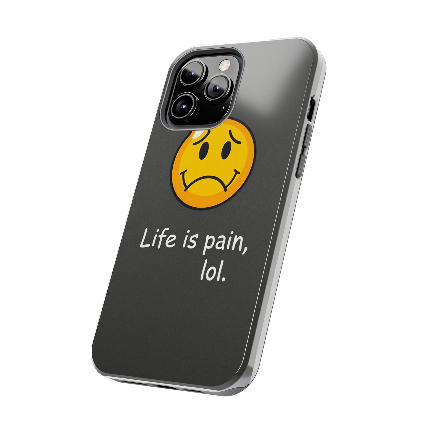 Life is Pain Tough Phone Case - Trendy Design for Smartphone Protection