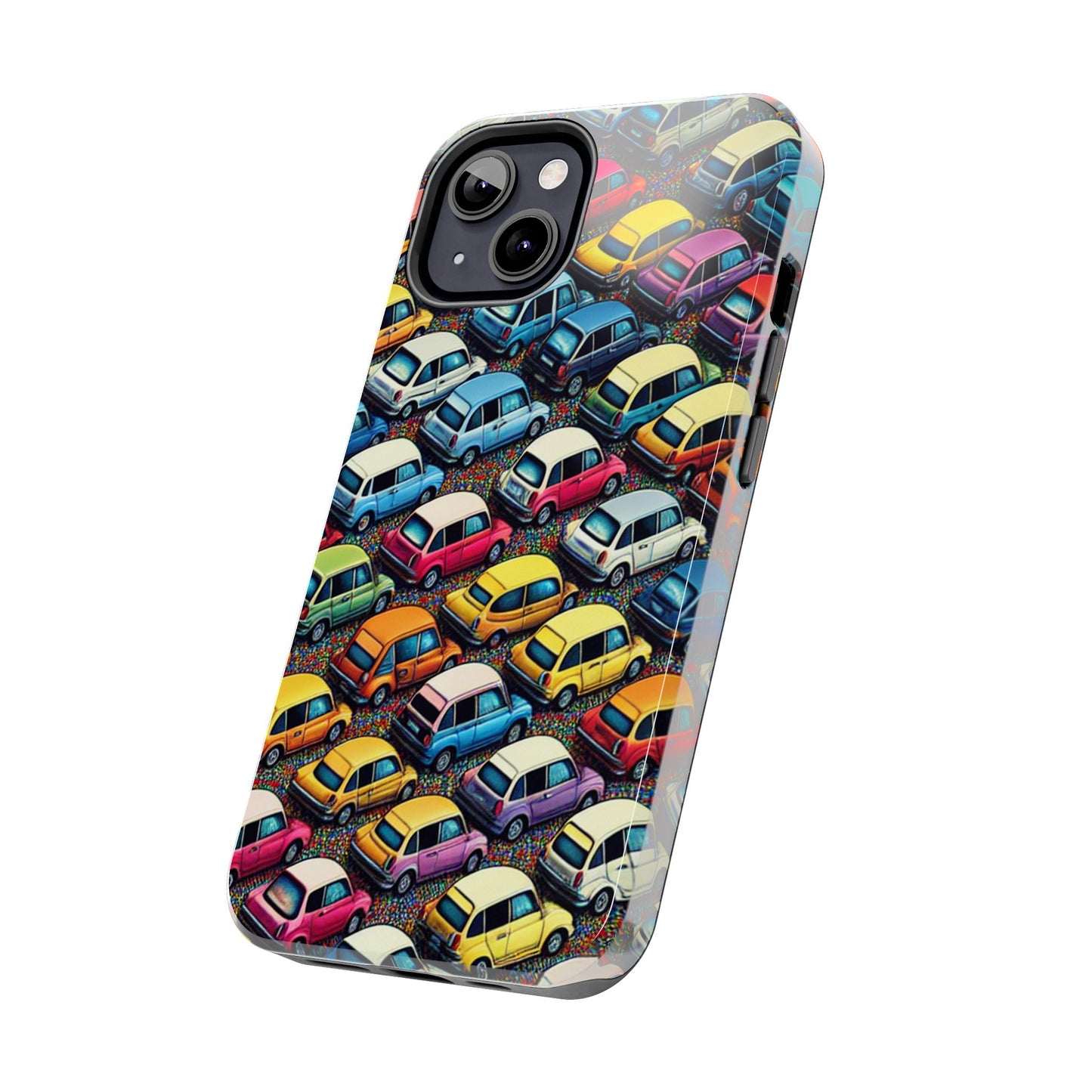 Car Phone Case - City Traffic Pattern Design - for iPhone