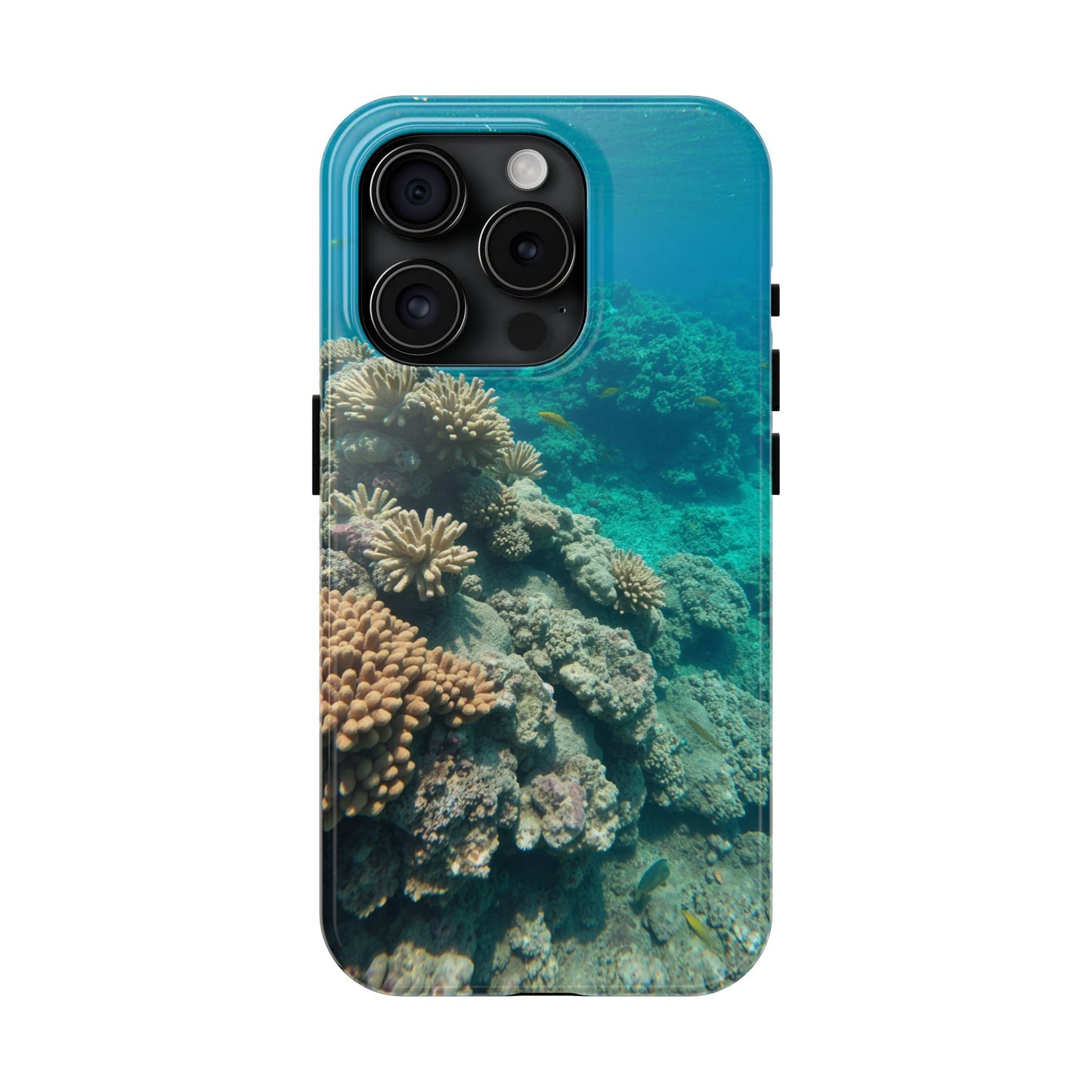 Coral Reef Tough Phone Case - Ocean Vibes Protection for Adventure Lovers