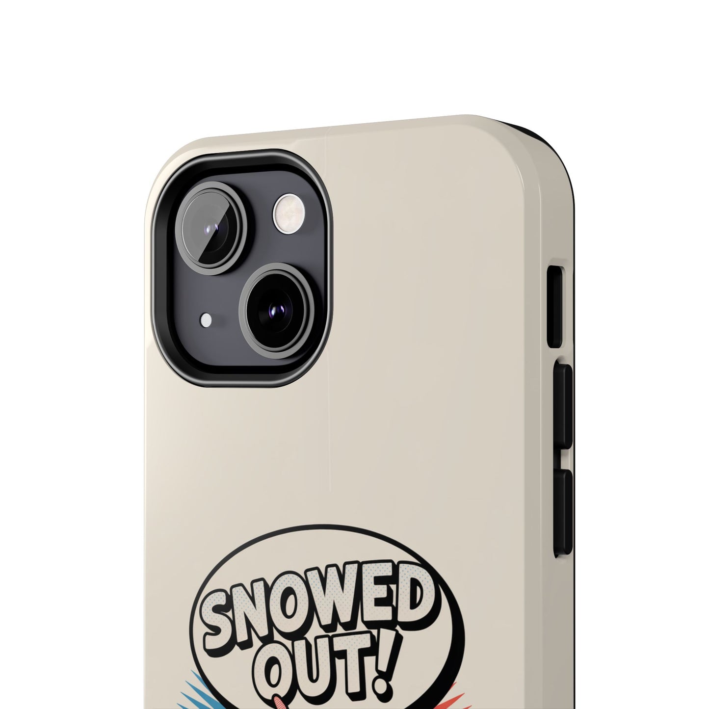 Snowman & Reindeer Tough Phone Case - Snowed Out Holiday Design