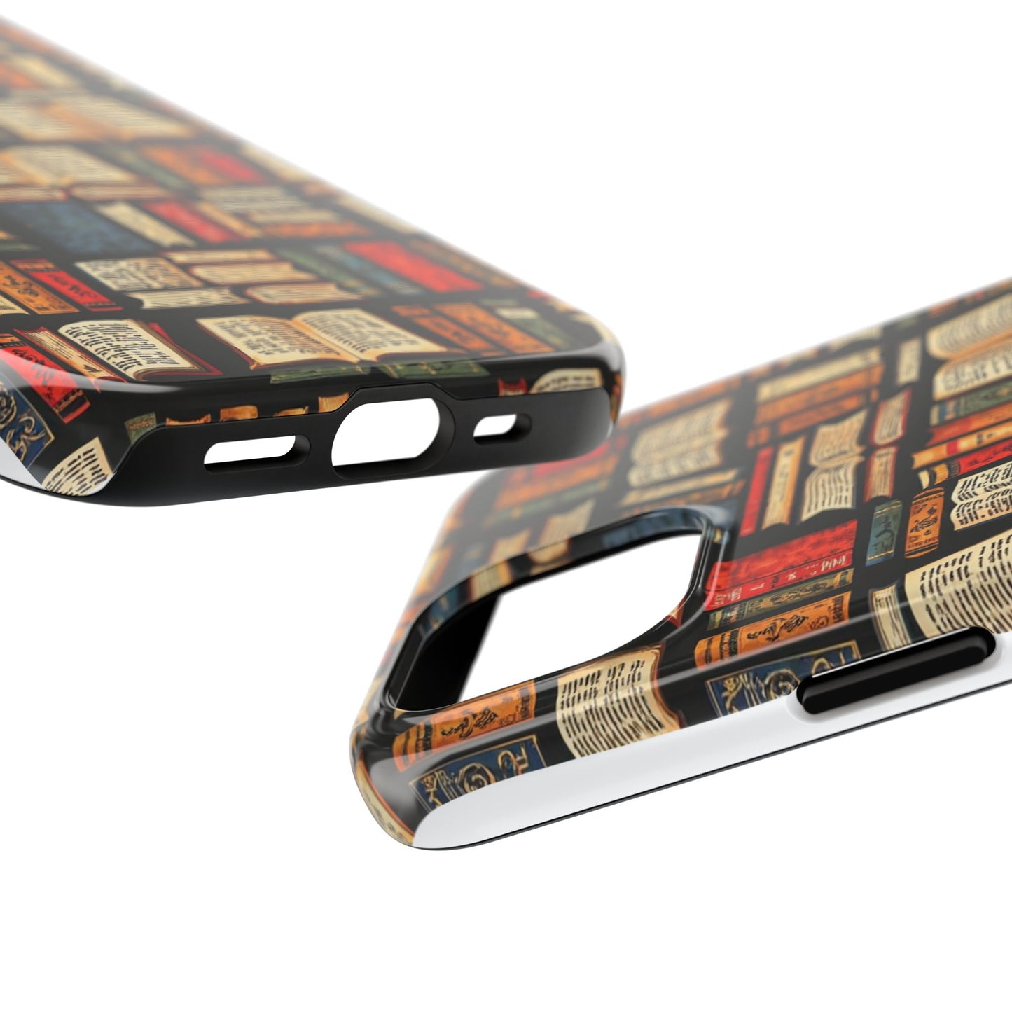 Book Lover Tough Phone Cases - Durable Protective Cases for Literature Fans