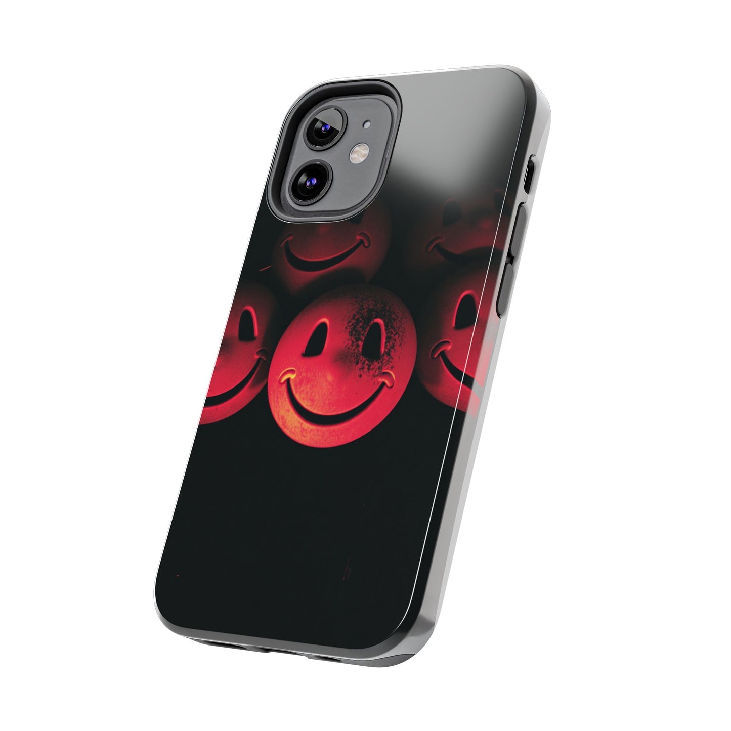 Smiley Face Tough Phone Case - Durable Protection with Fun Design