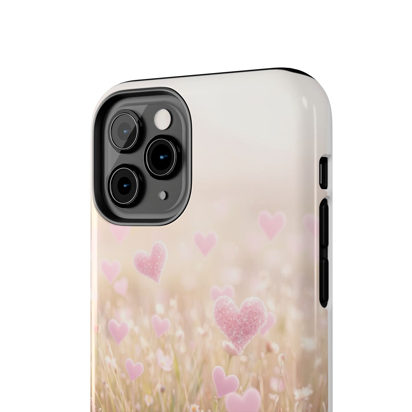 Romantic Hearts Tough Phone Case - Perfect for Lovers and Celebrations
