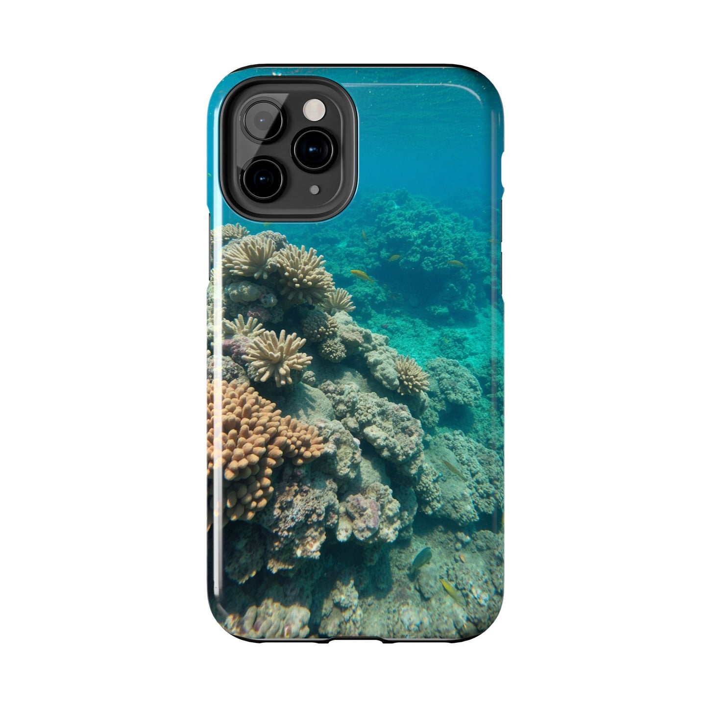 Coral Reef Tough Phone Case - Ocean Vibes Protection for Adventure Lovers