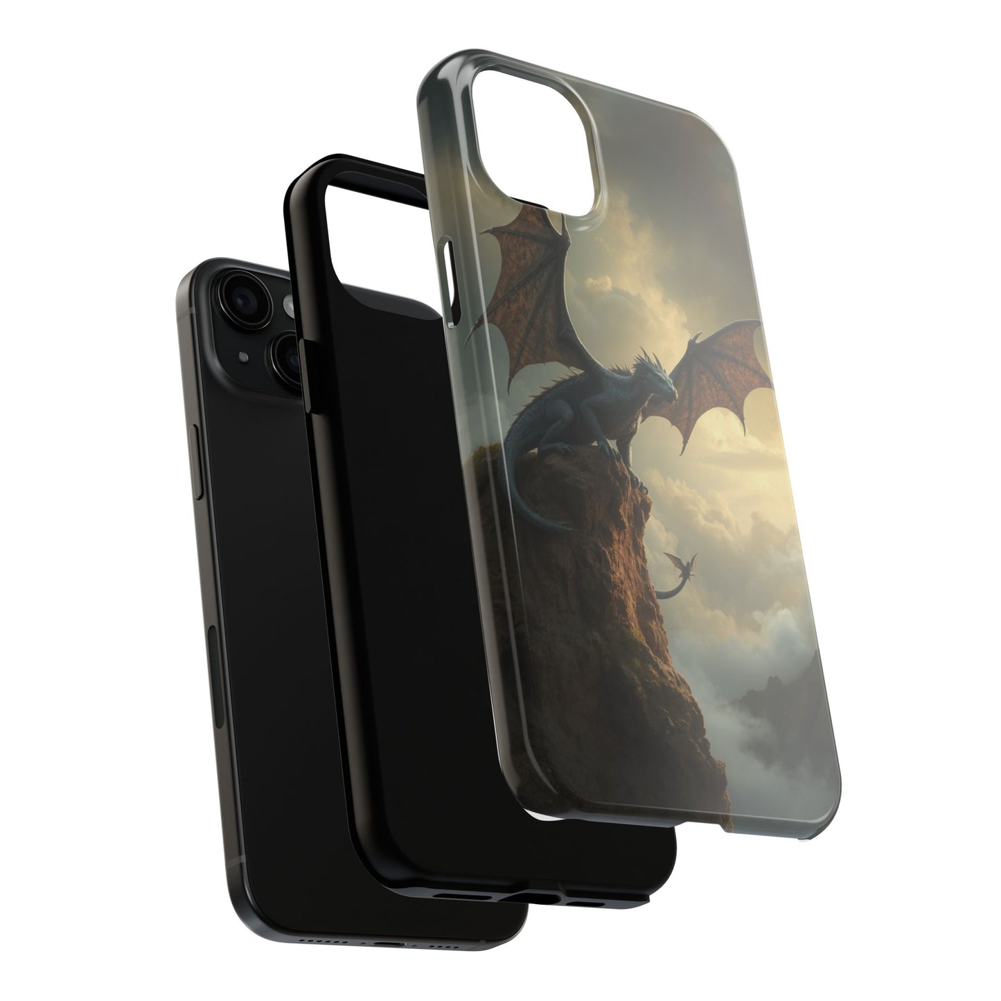 Dragon Fantasy Tough Phone Case - Durable Protection for Adventurers