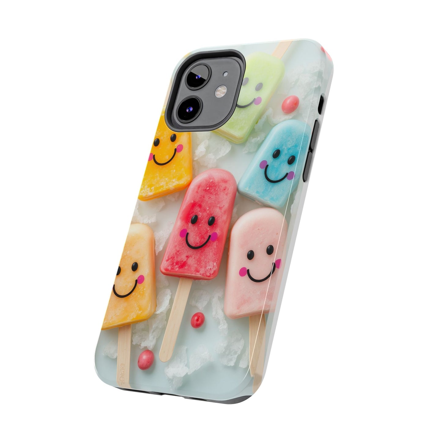 Cute Smile Popsicle Tough Phone Case - Fun Protection for Your Device