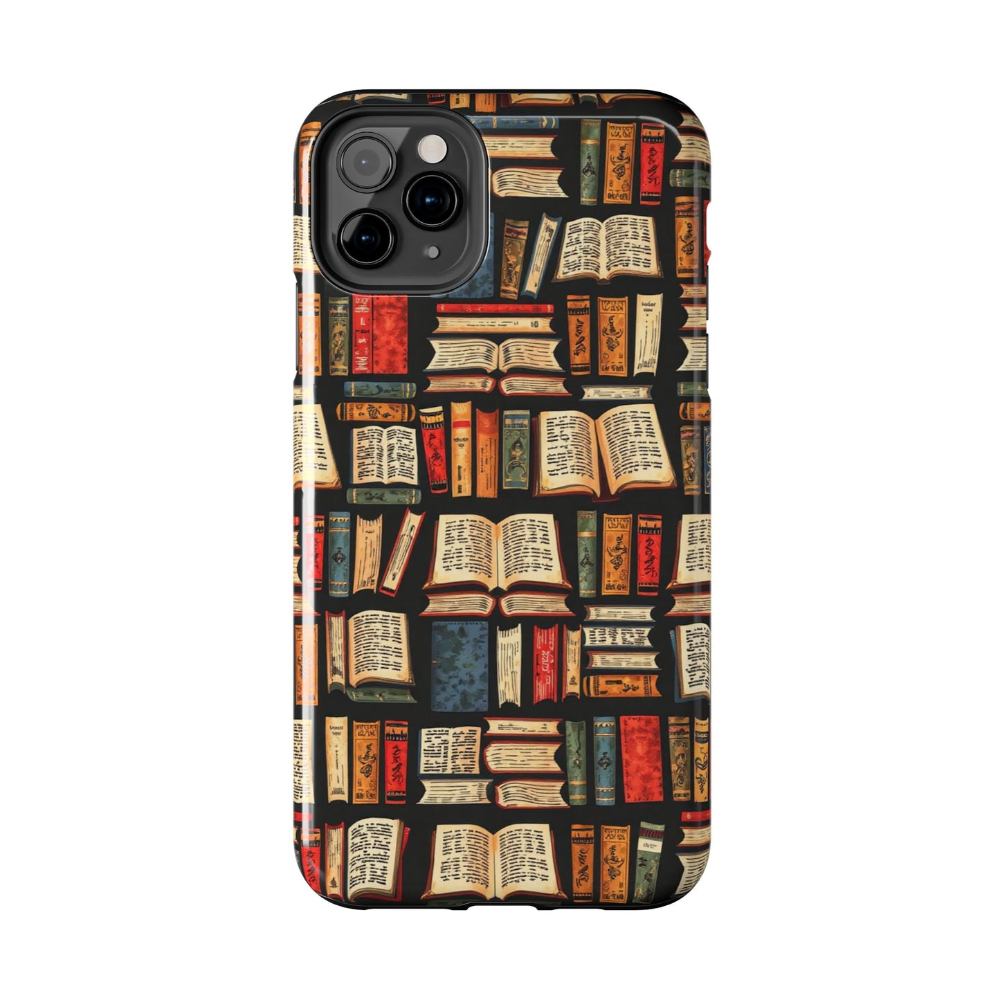 Book Lover Tough Phone Cases - Durable Protective Cases for Literature Fans