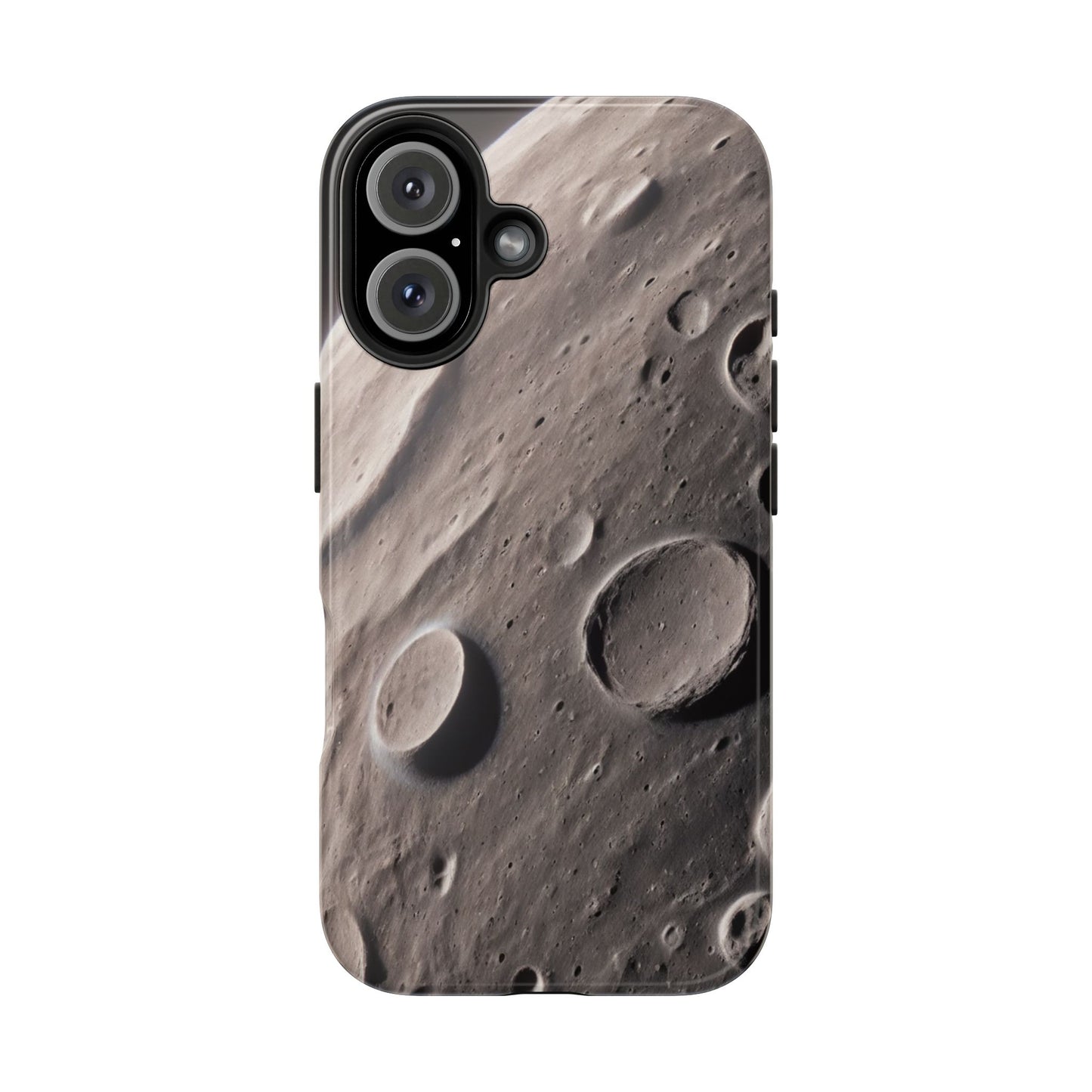 Celestial Moon Surface Tough Phone Case | Durable Space-Themed Design - for iPhone