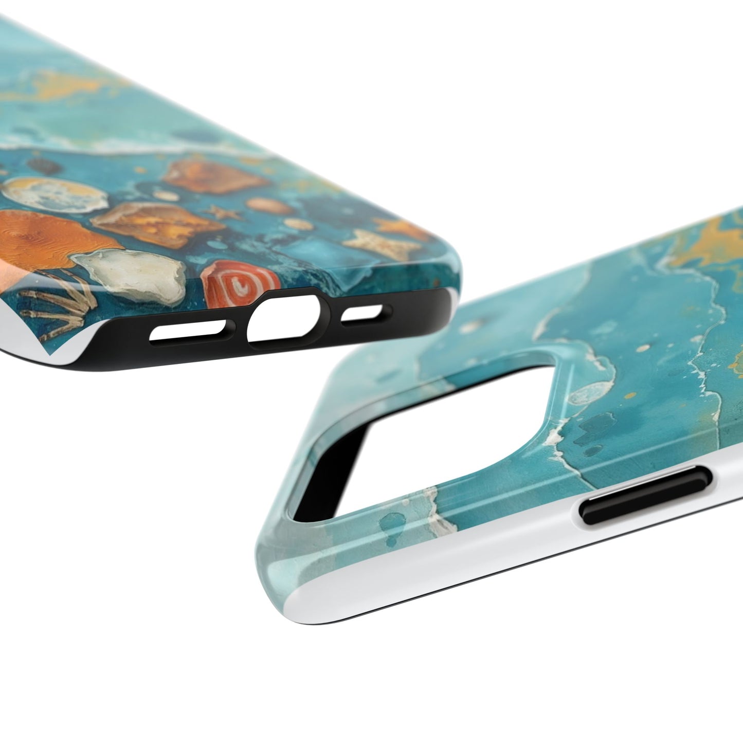 Ocean-Inspired Tough Phone Cases - Coastal Beach Vibe, Easy Accessory for Beach Lovers