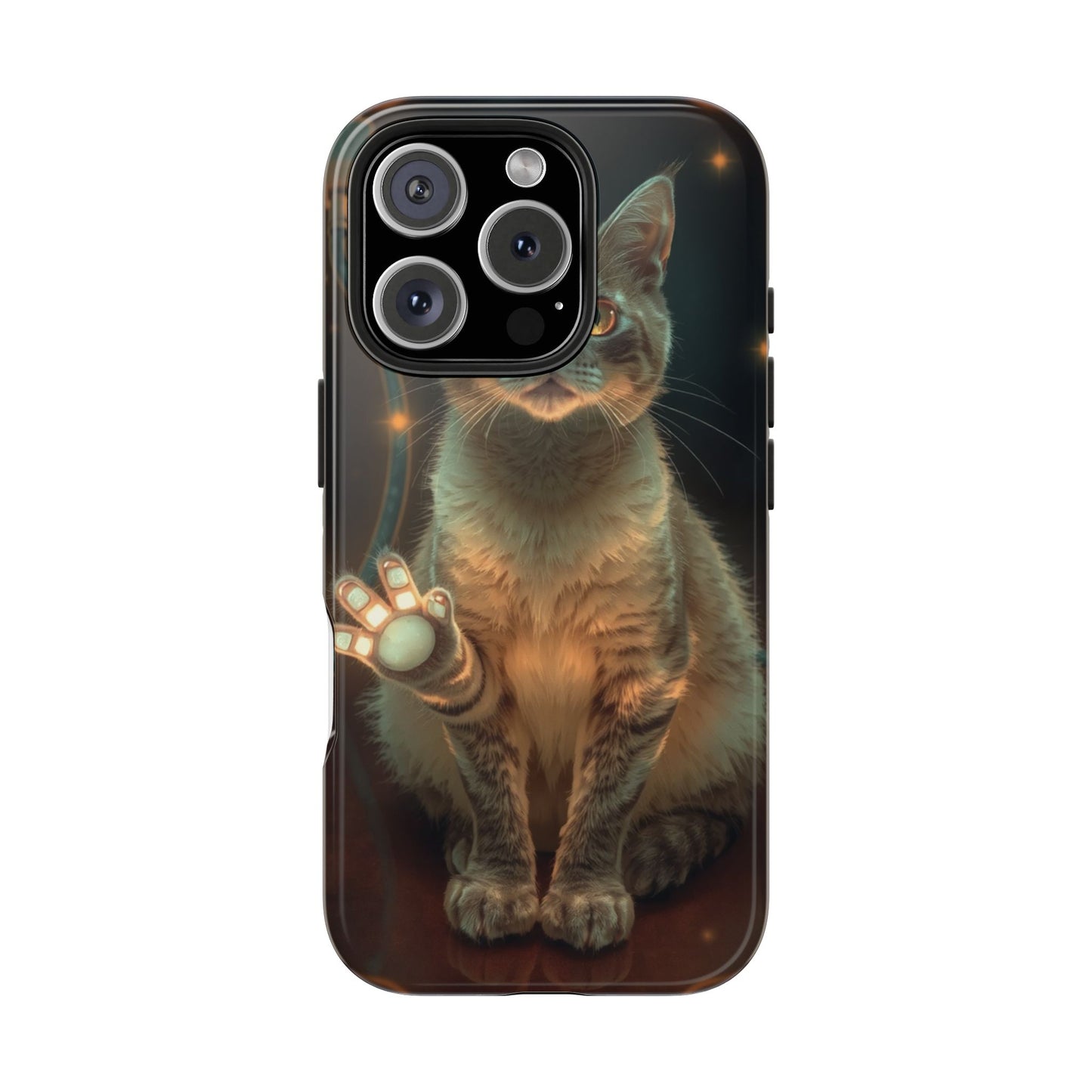 Whimsical Cat Phone Case | Tough Phone Cases for Cat Lovers, Pet Accessories, Gift for Cat Owners, Cute Phone Cover, Personalized Tech