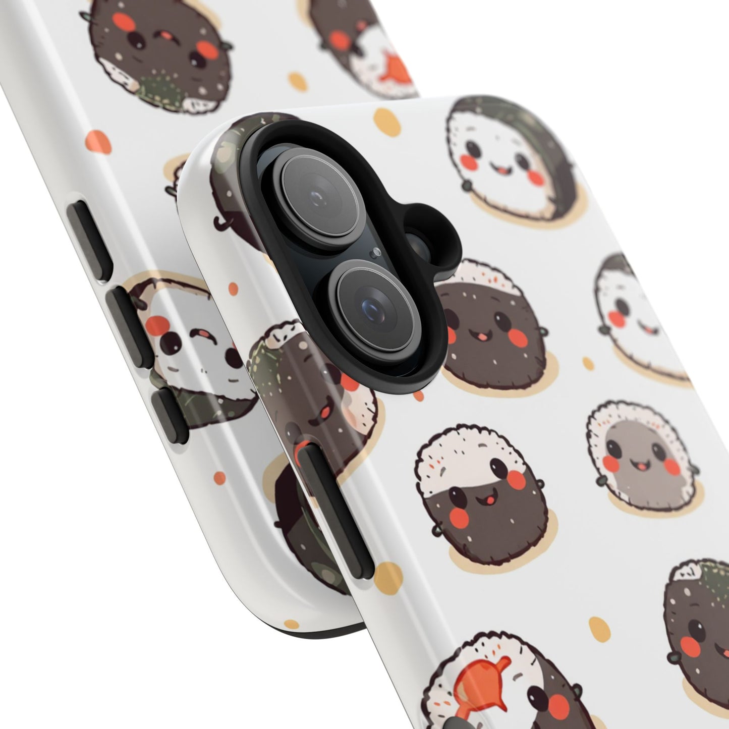 Cute Sushi Tough Phone Case - Kawaii Design for Food Lovers