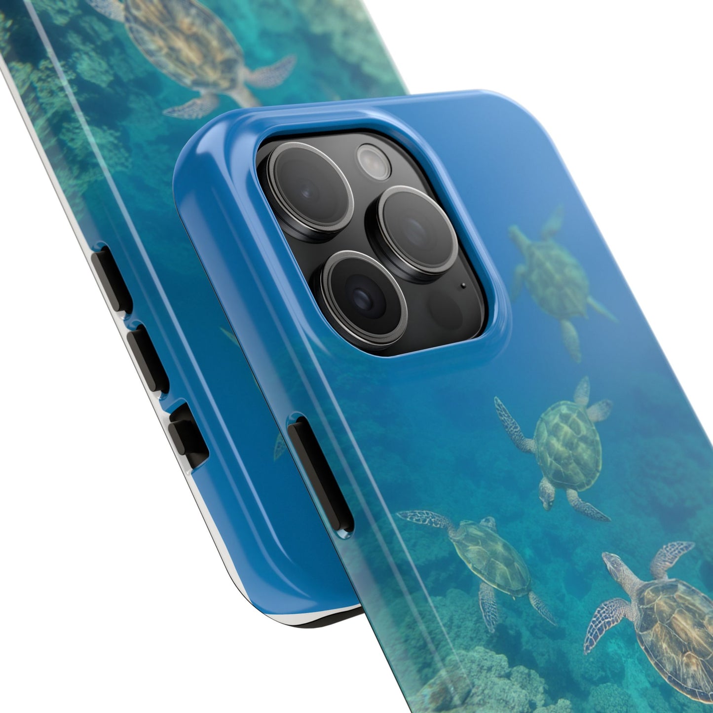 Ocean Turtle Tough Phone Cases - Durable Protection with Marine Art