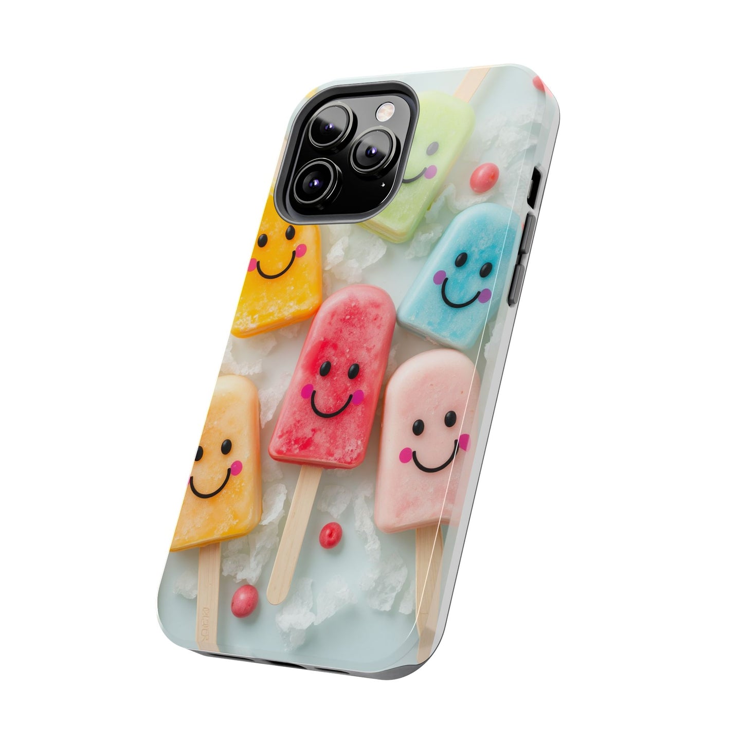 Cute Smile Popsicle Tough Phone Case - Fun Protection for Your Device