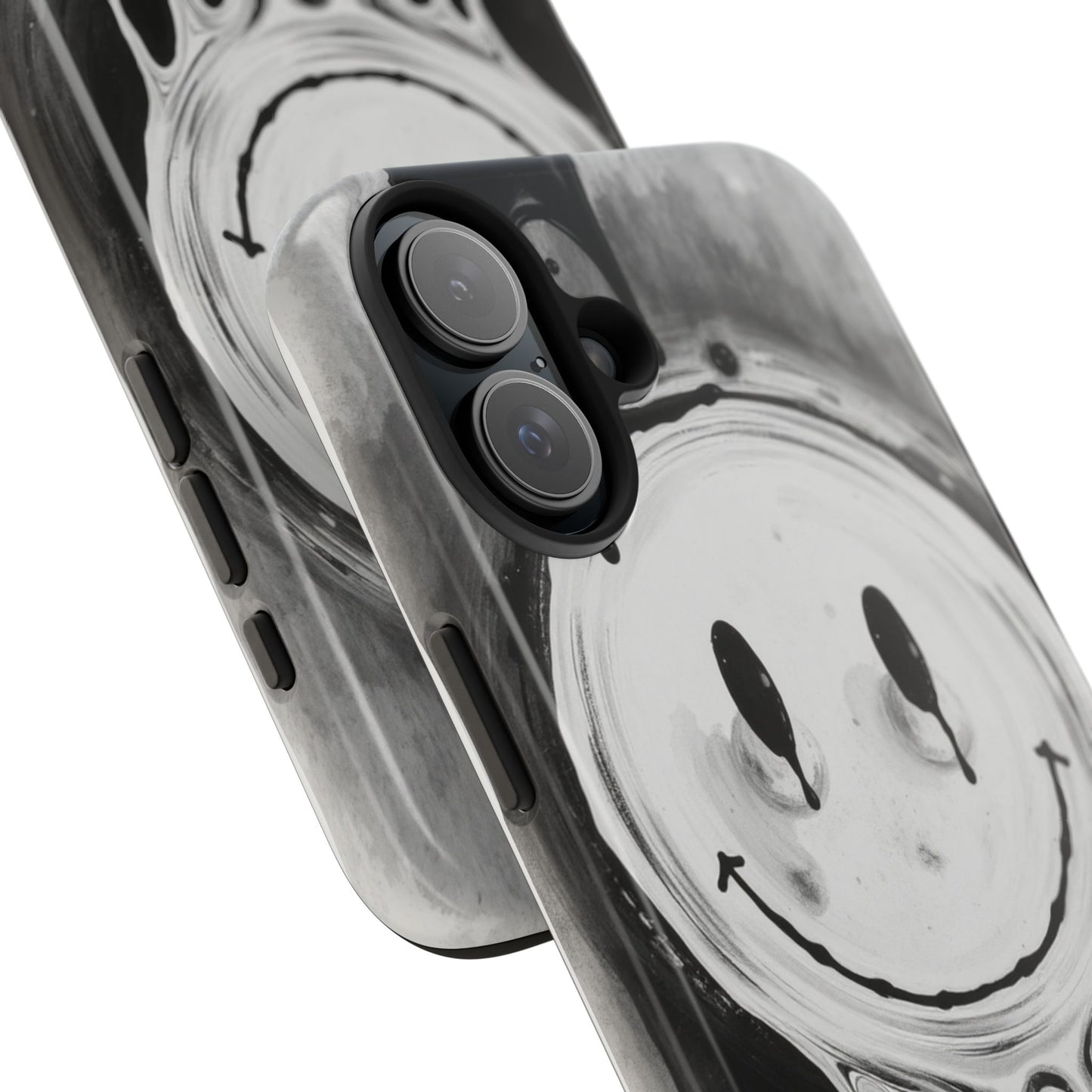 Dripping Smiley Tough Phone Case - Stylish & Durable Protection