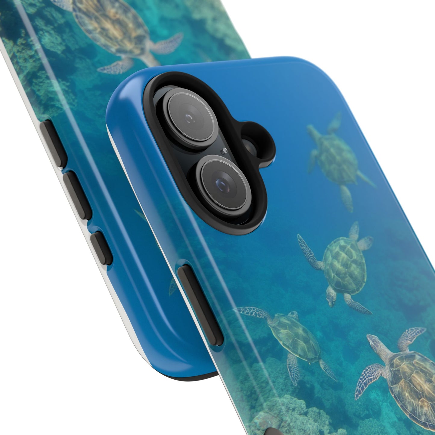Ocean Turtle Tough Phone Cases - Durable Protection with Marine Art