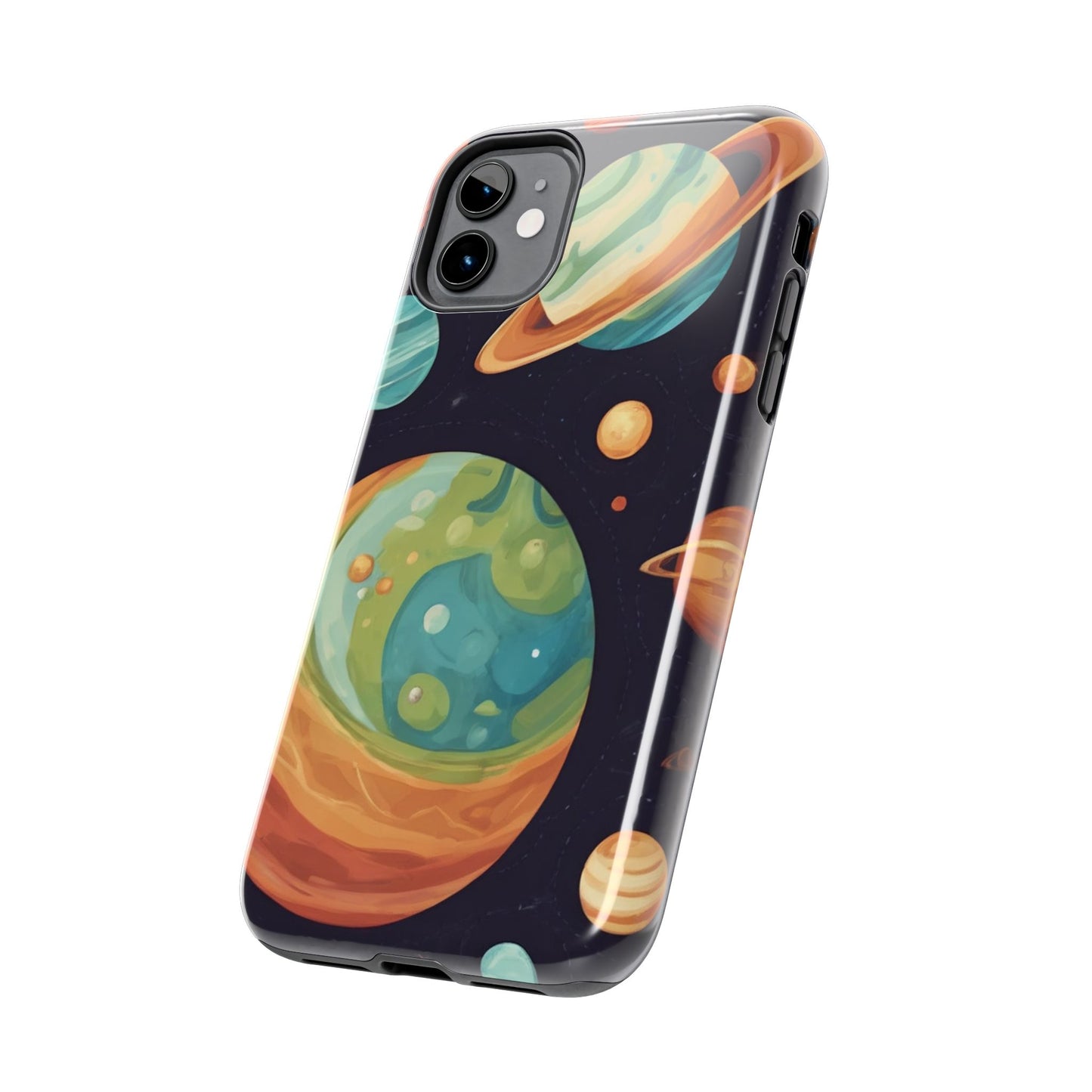 Cosmic Planet Phone Case - Durable Tough Protector for Space Lovers - for iPhone