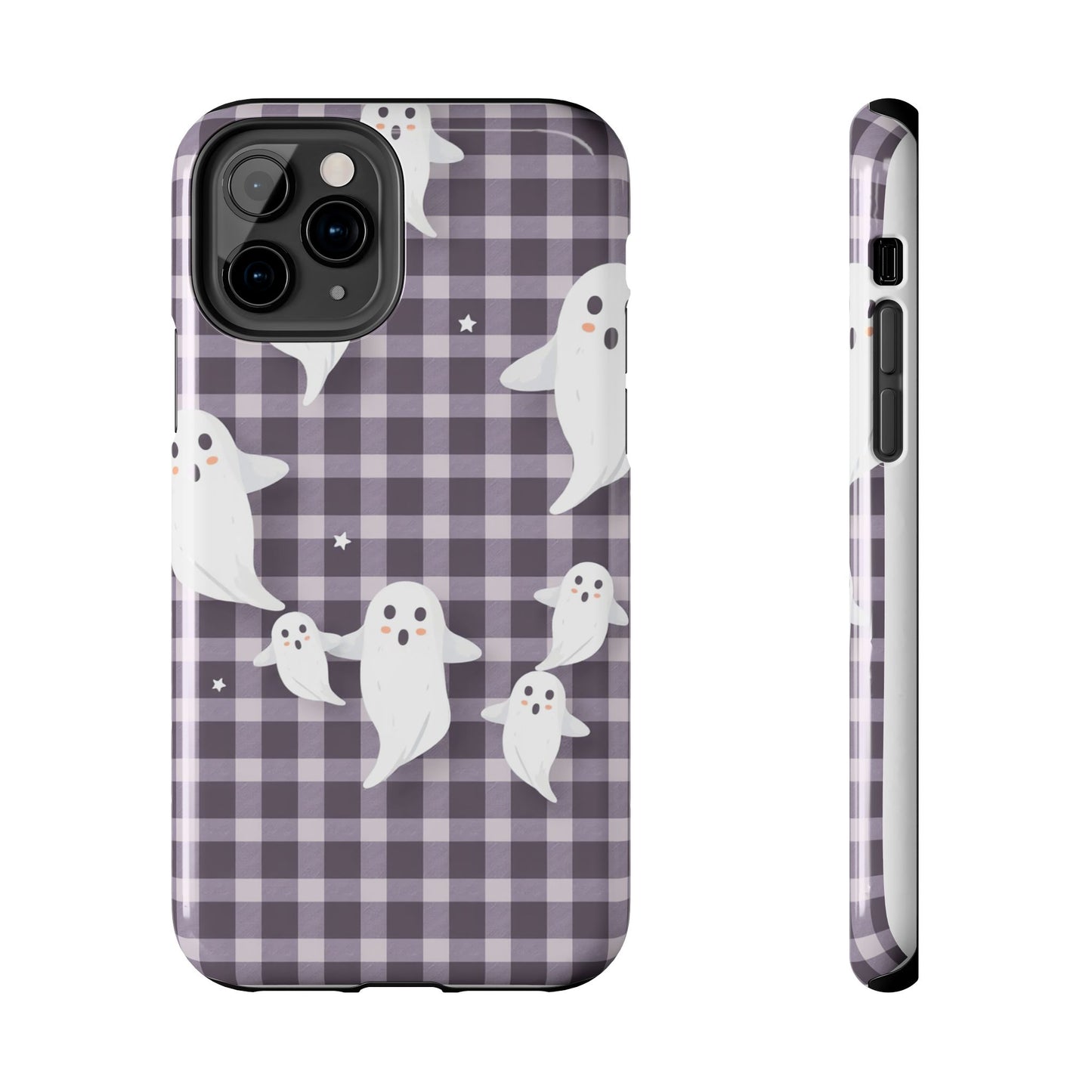Cute Ghosts Tough Phone Case - Whimsical Halloween Design for Spooky Vibes