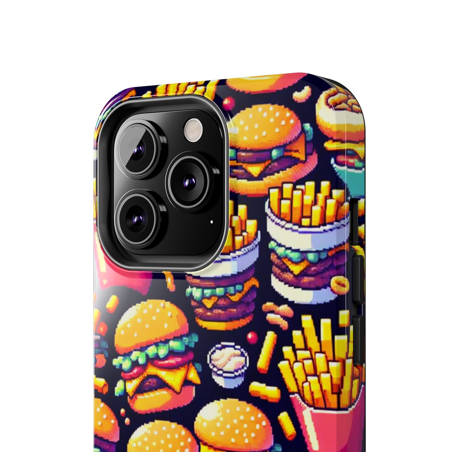Retro Fast Food Phone Case - Tough and Durable - for iPhone