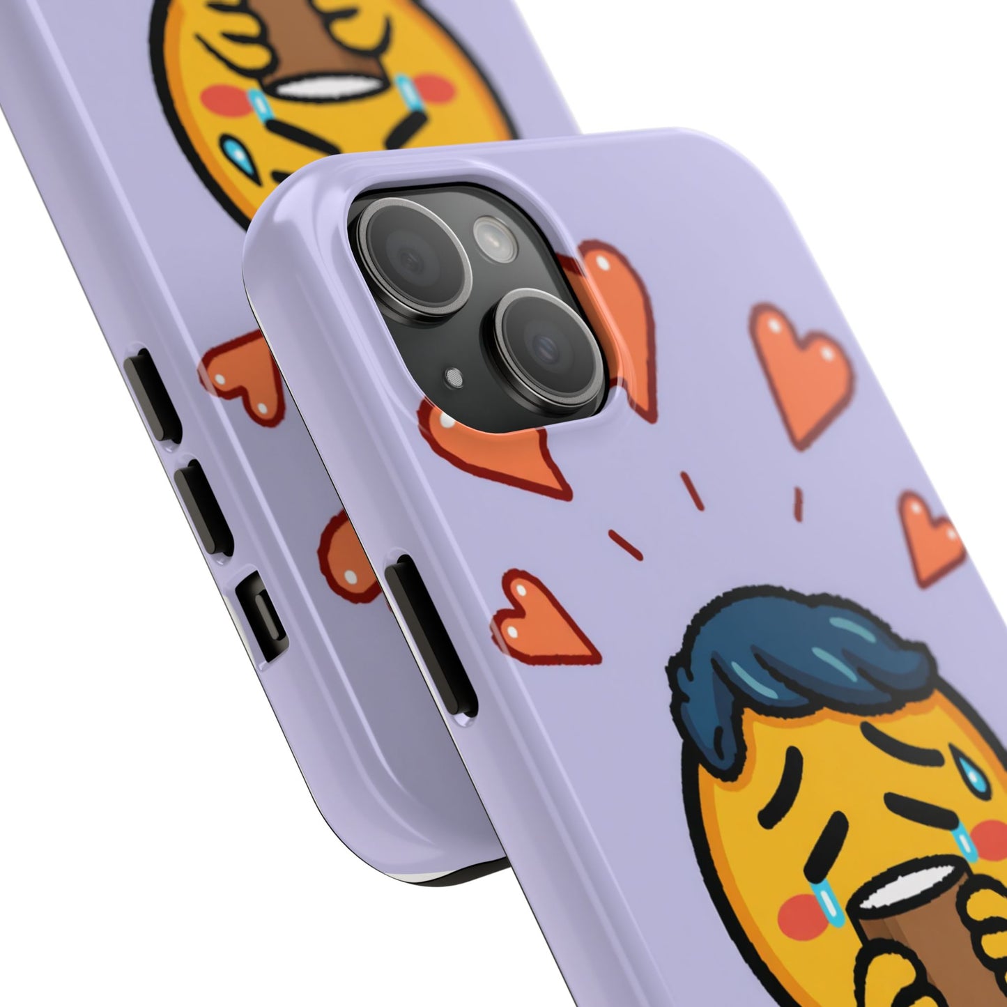 Cute Tough Phone Case - 'Not Today' Emoji Design