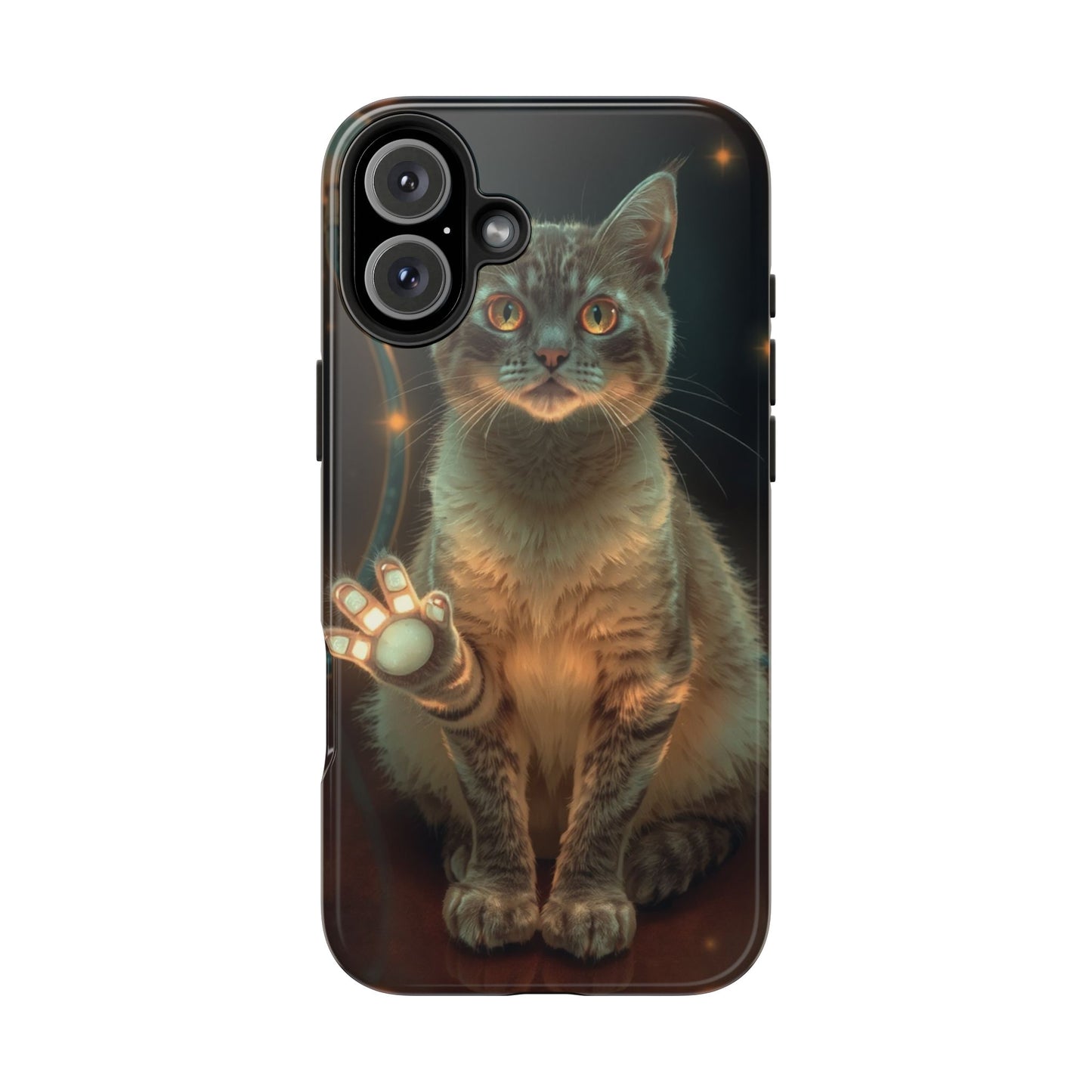 Whimsical Cat Phone Case | Tough Phone Cases for Cat Lovers, Pet Accessories, Gift for Cat Owners, Cute Phone Cover, Personalized Tech