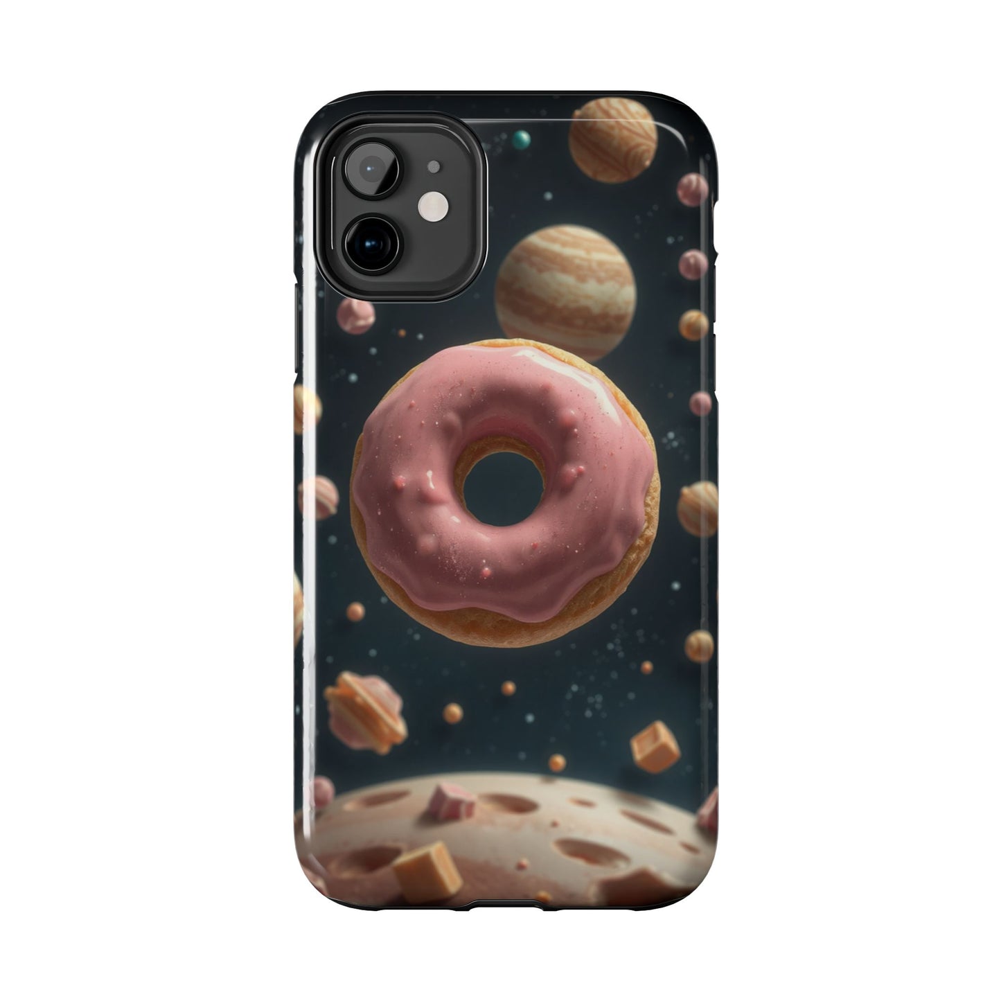 Galaxy Donut Tough Phone Case - Durable & Stylish Protective Cover