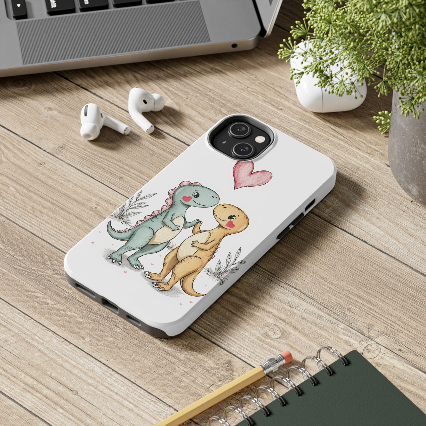 Dino Couples - Tough Phone Case for iPhone