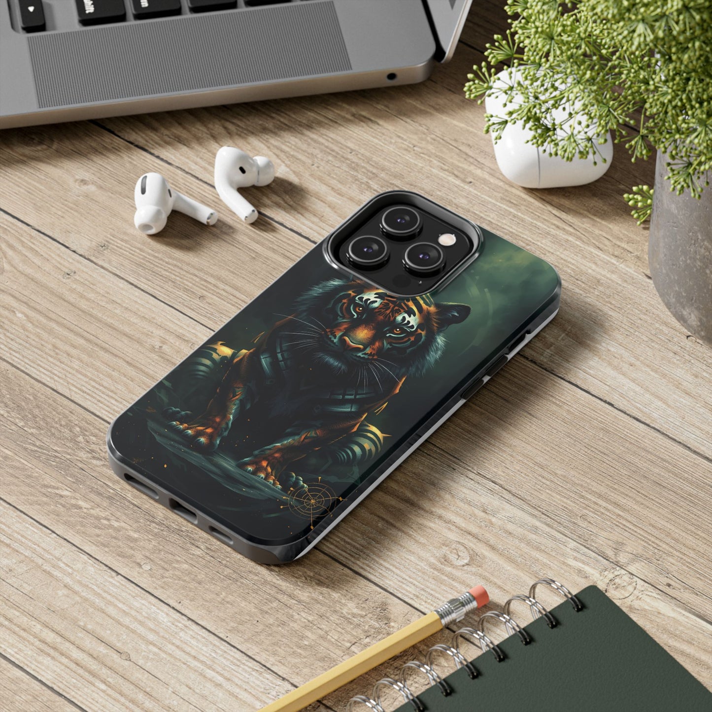 Fierce Mystical Tiger Tough Phone Case | Durable Protection for Nature Lovers - for iPhone