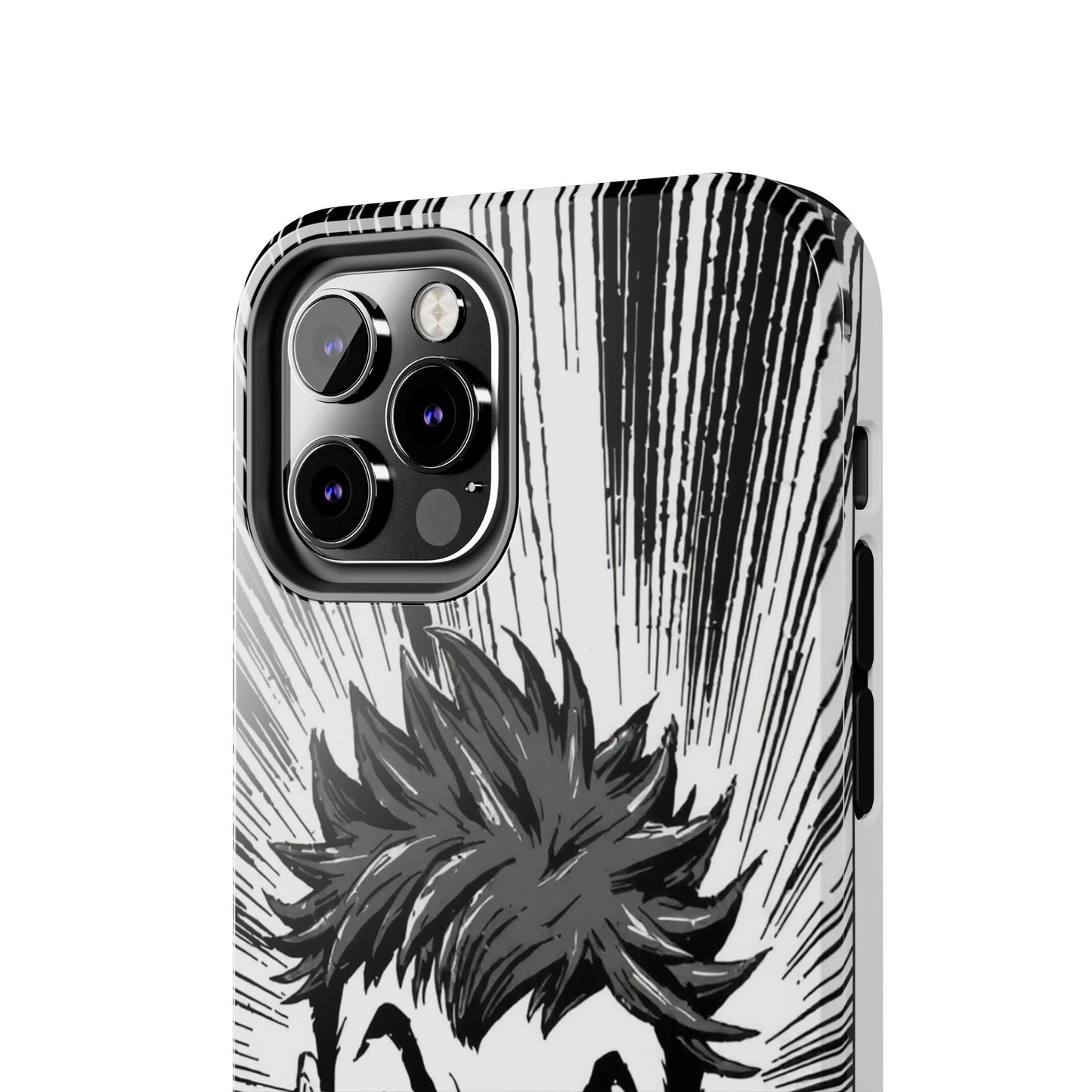 Intense Graphic Phone Case - Tough Design for Anime Fans