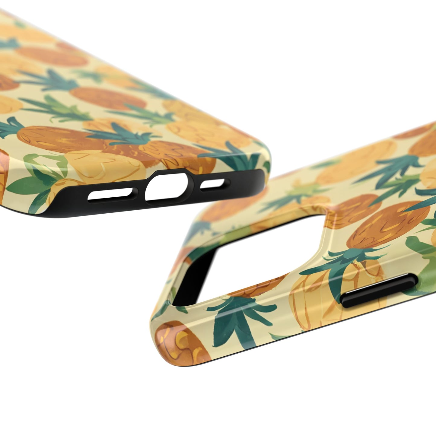 Pineapple Paradise Tough Phone Case - Durable and Stylish for Summer Vibes - for iPhone